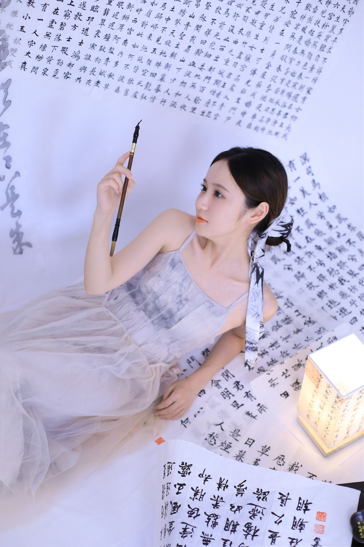 图片[4]-不爱奶糖 – 《坐看闲庭听书语》[26P]-COS写真在线网