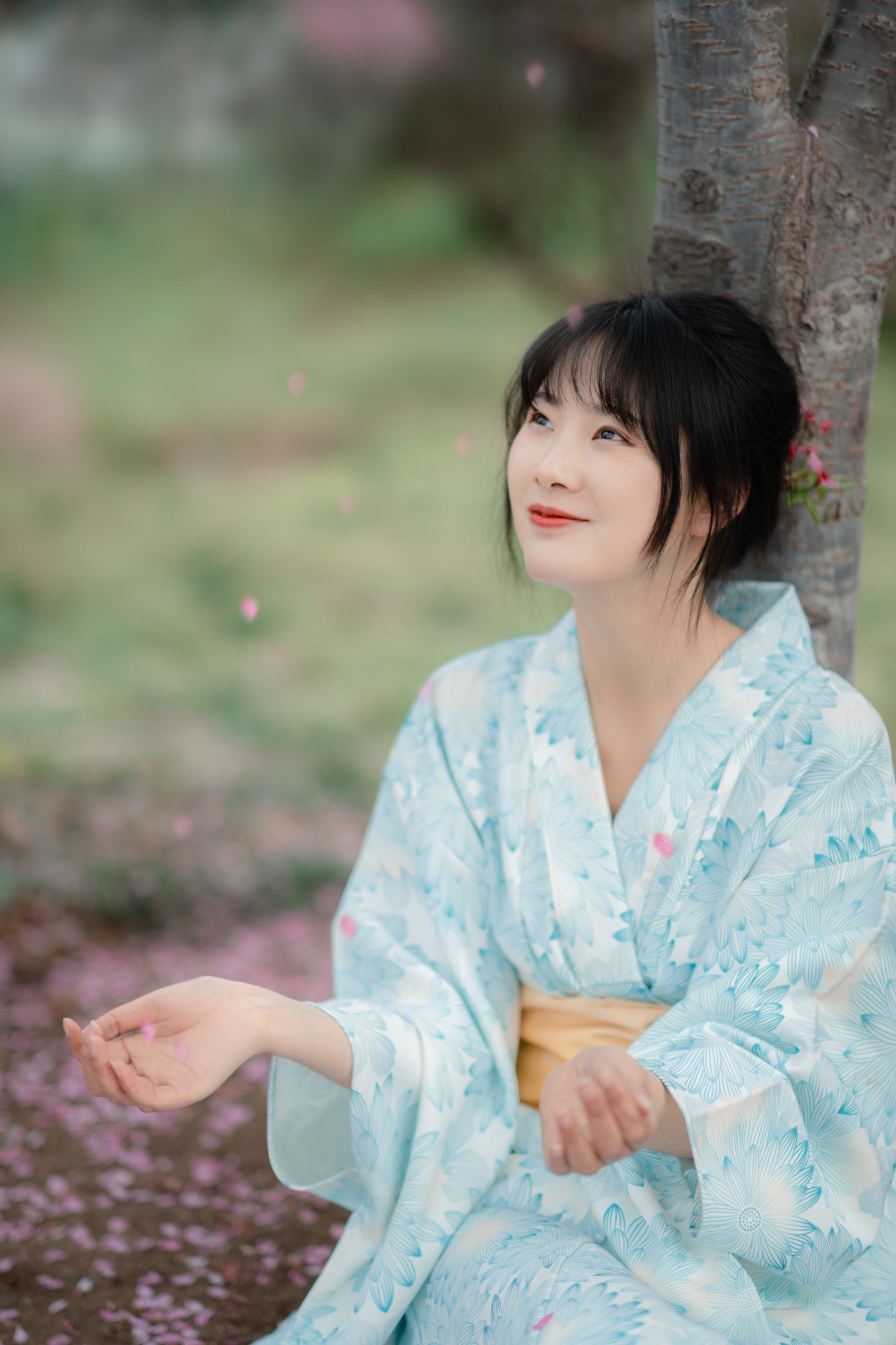 图片[5]-爱拍照的梅梅 – 《樱花树下》[23P]-COS写真在线网