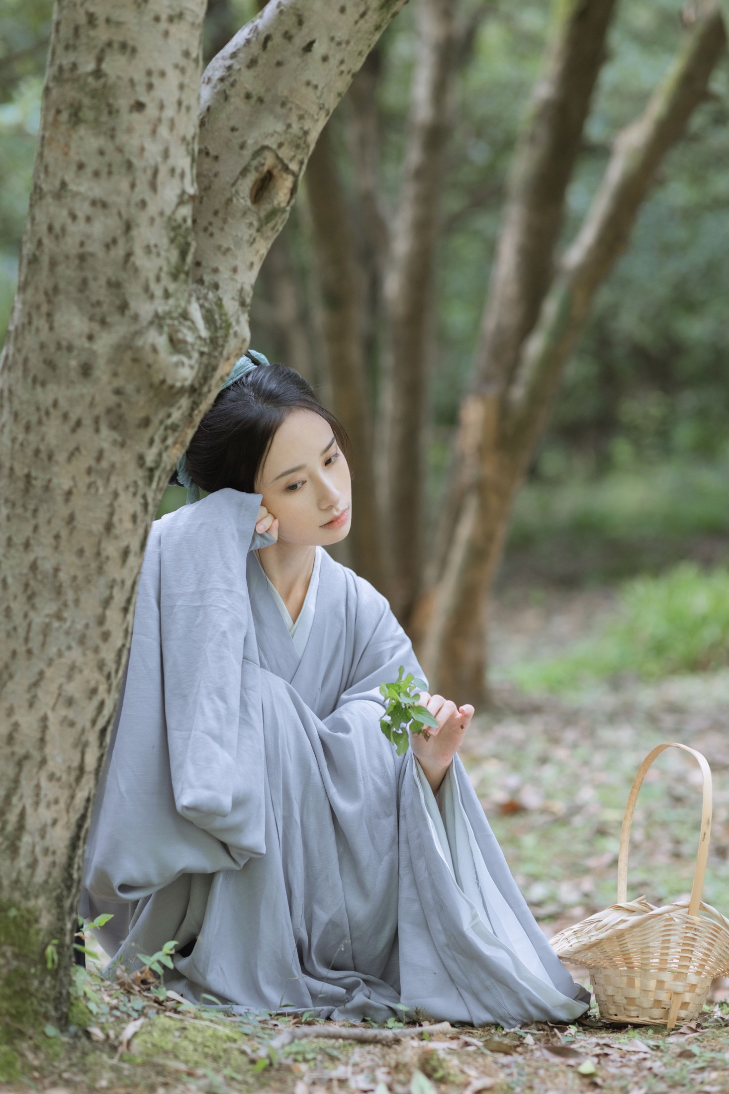 图片[4]-眸小妖 – 《王宝钏挖野菜》[29P]-COS写真在线网