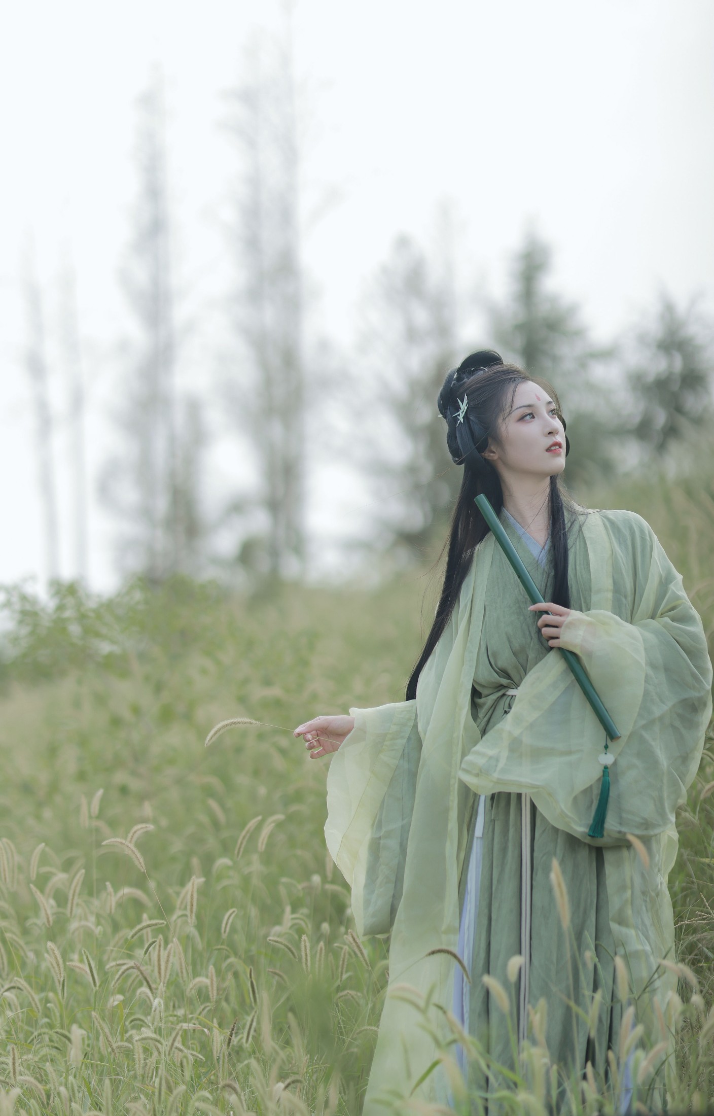 图片[5]-十八重川 – 《绿色》[22P]-COS写真在线网