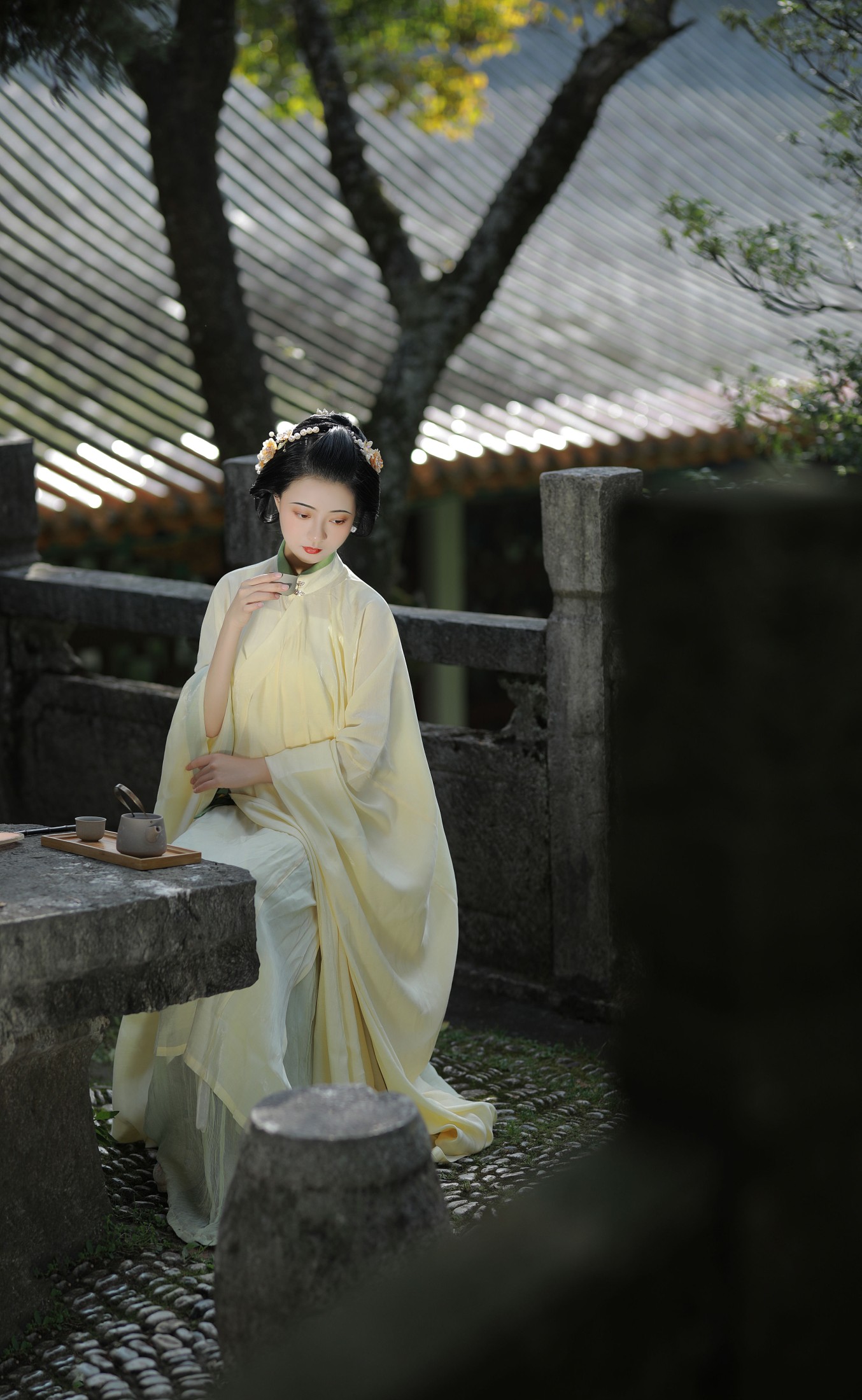 图片[3]-与芳 – 《淡淡春山》[40P]-COS写真在线网