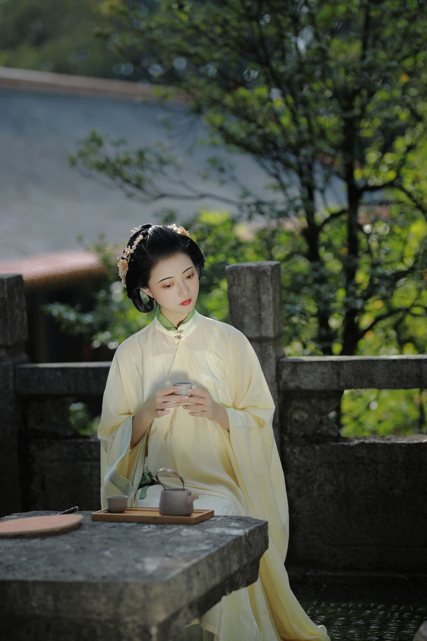 图片[4]-与芳 – 《淡淡春山》[40P]-COS写真在线网