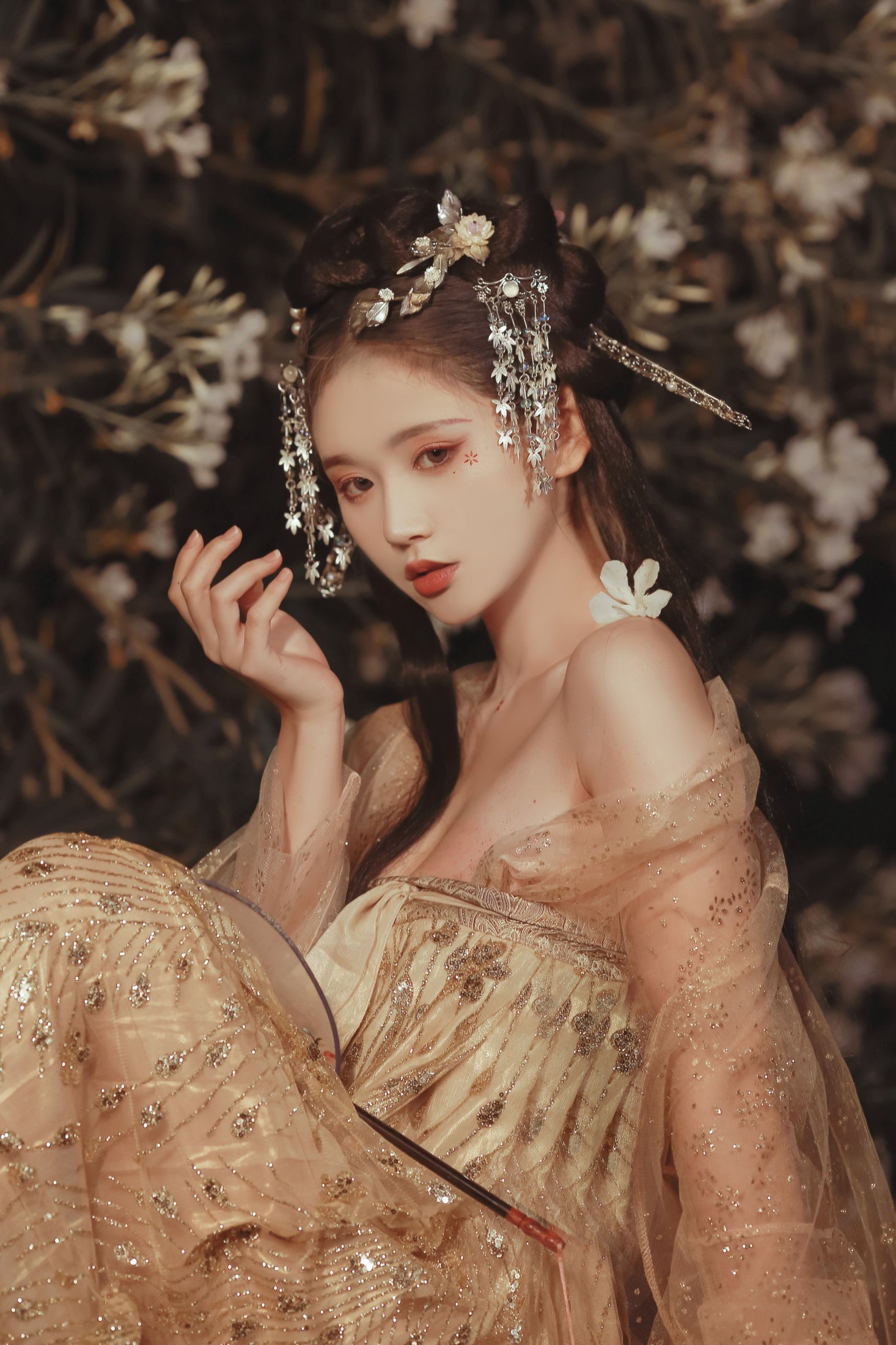 图片[3]-奶文文 – 《满身花影倩人扶》[23P]-COS写真在线网