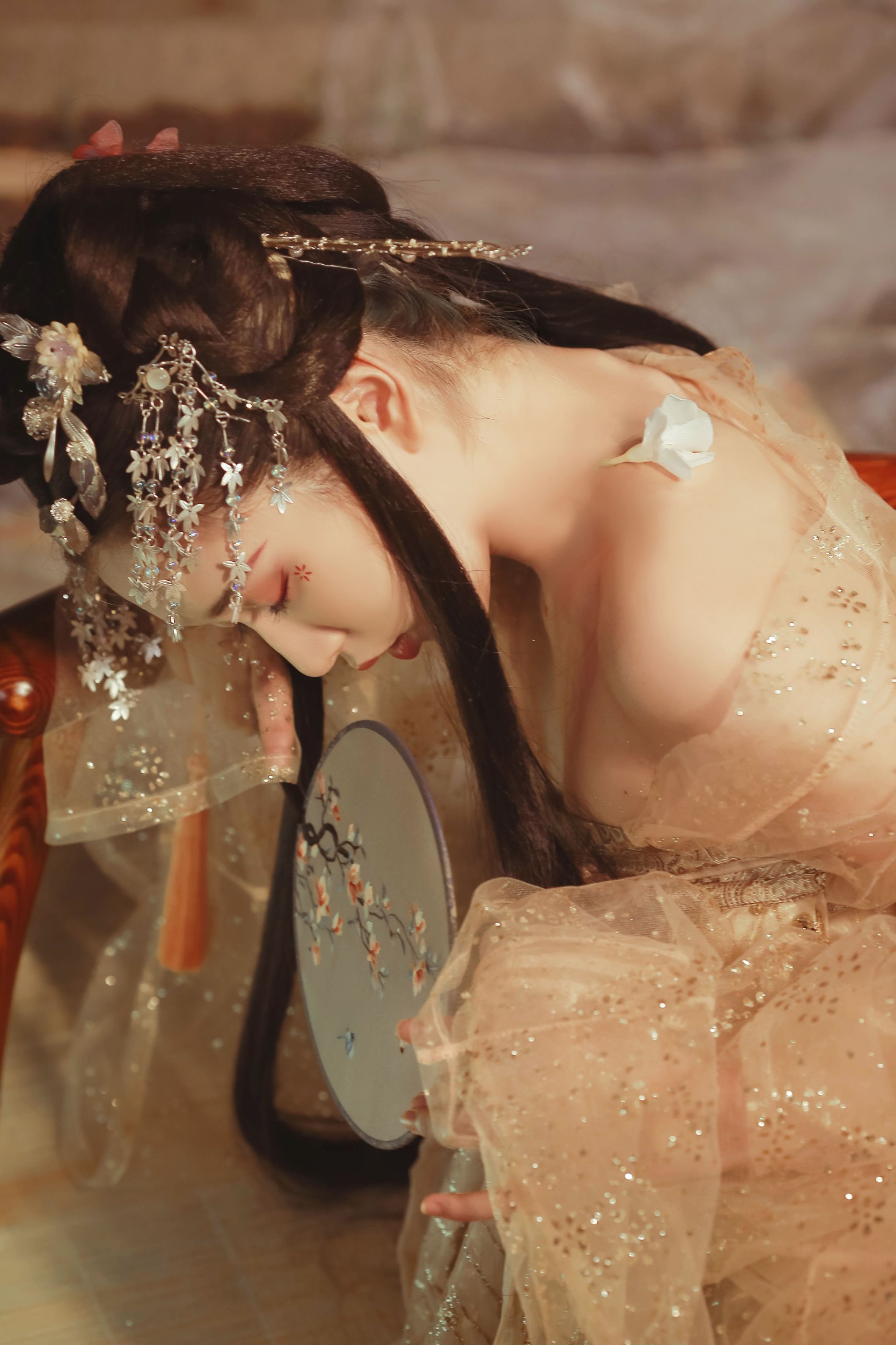 图片[5]-奶文文 – 《满身花影倩人扶》[23P]-COS写真在线网