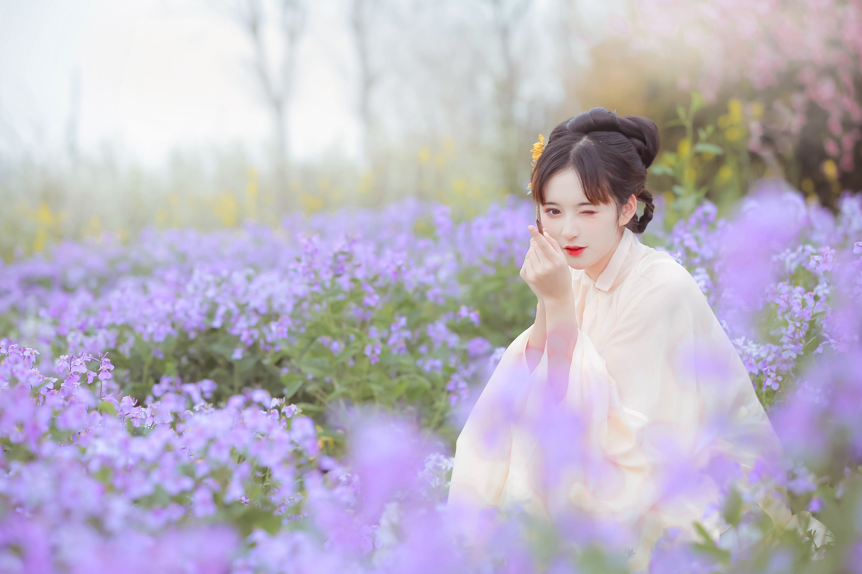 图片[4]-奶文文 – 《山月晴光》[24P]-COS写真在线网