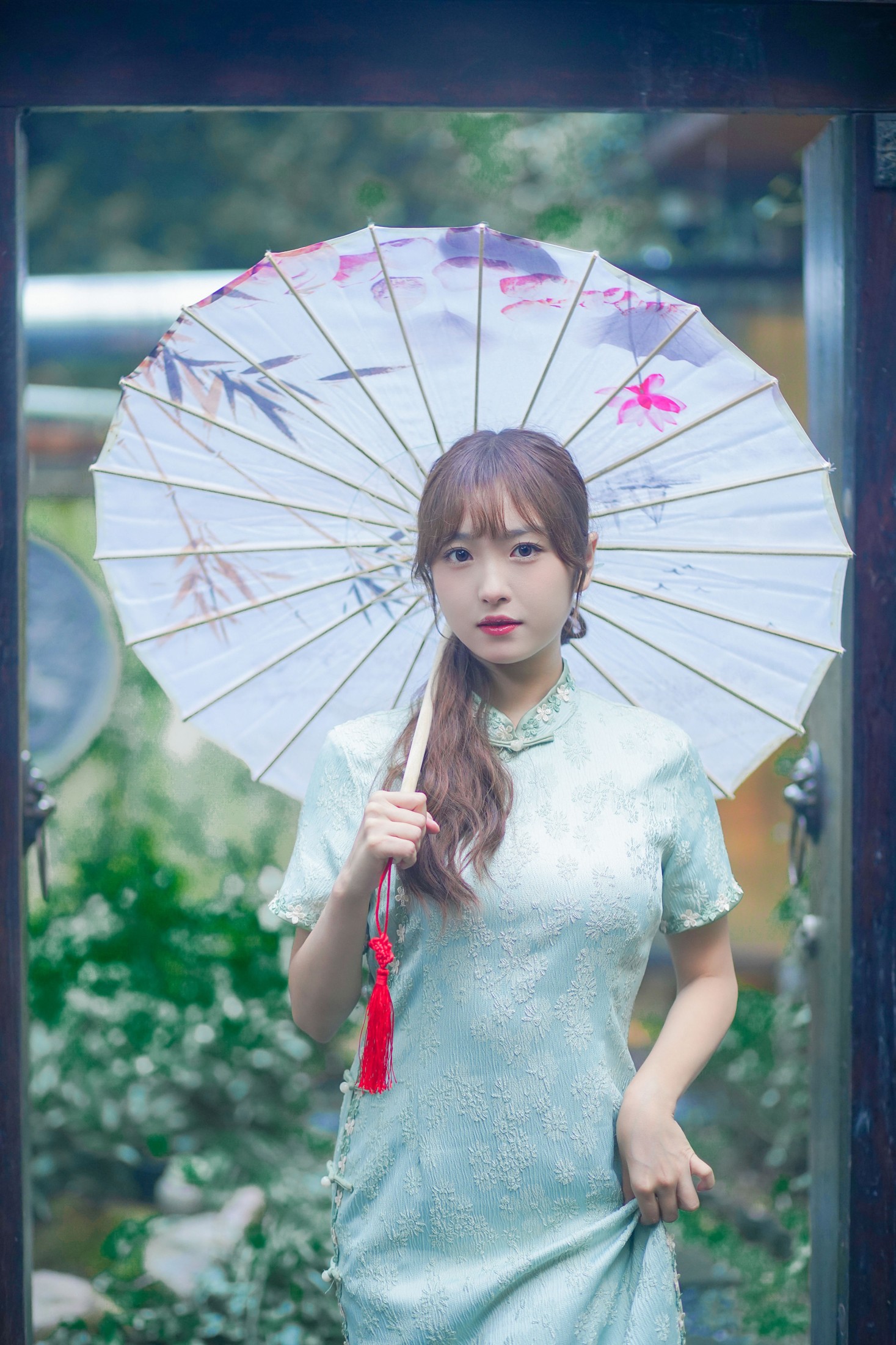 图片[6]--炸鸡冰可乐- – 《午后庭院》[22P]-COS写真在线网