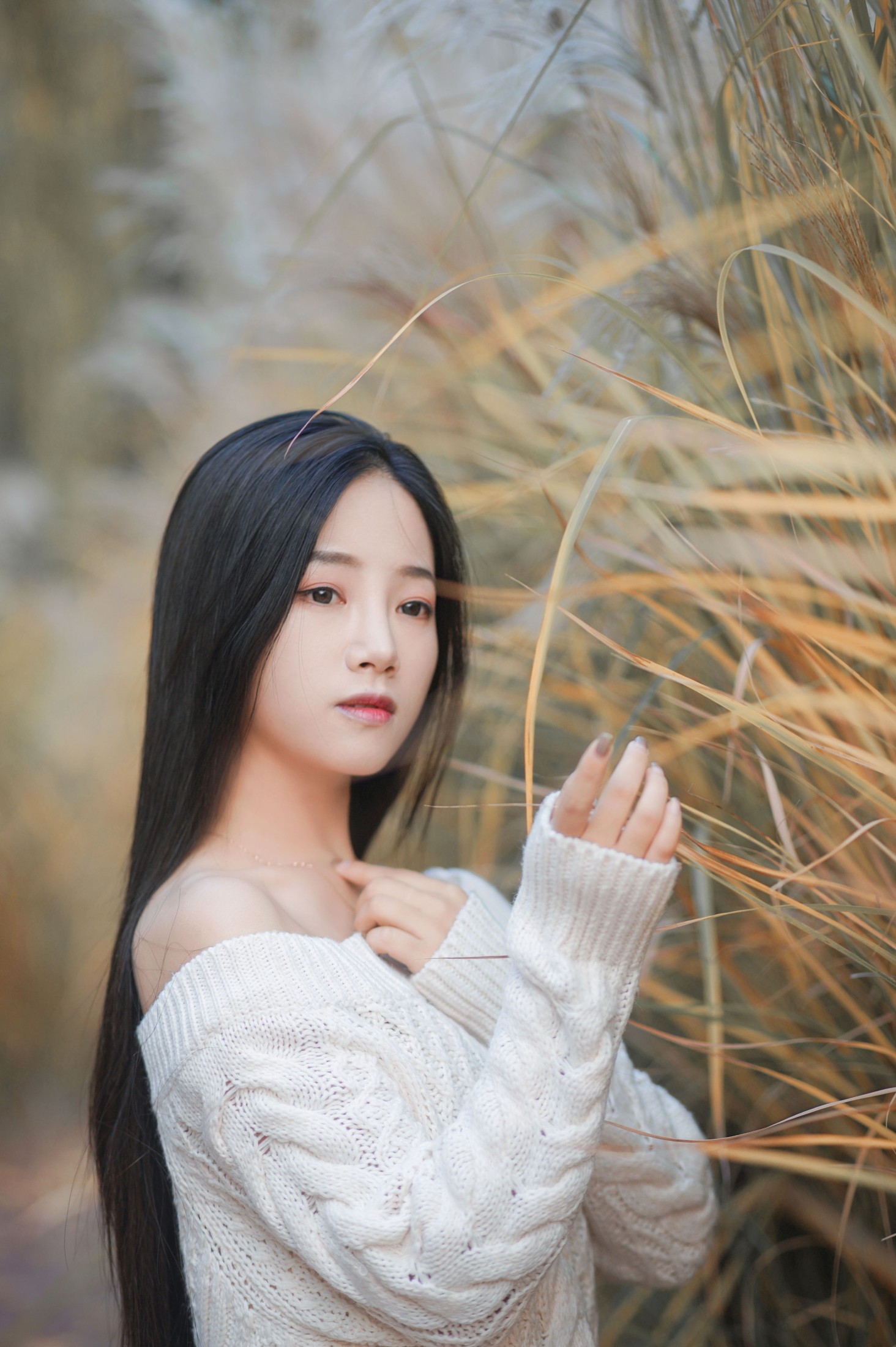 图片[4]-兮兮 – 《藏在芦苇荡中的温柔》[26P]-COS写真在线网