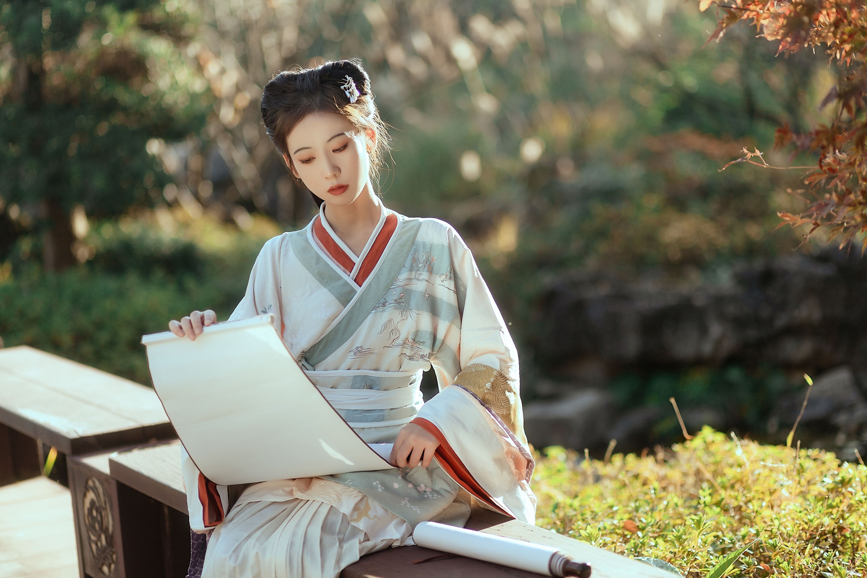 图片[3]-夏夏夏桐 – 《不负秋》[23P]-COS写真在线网