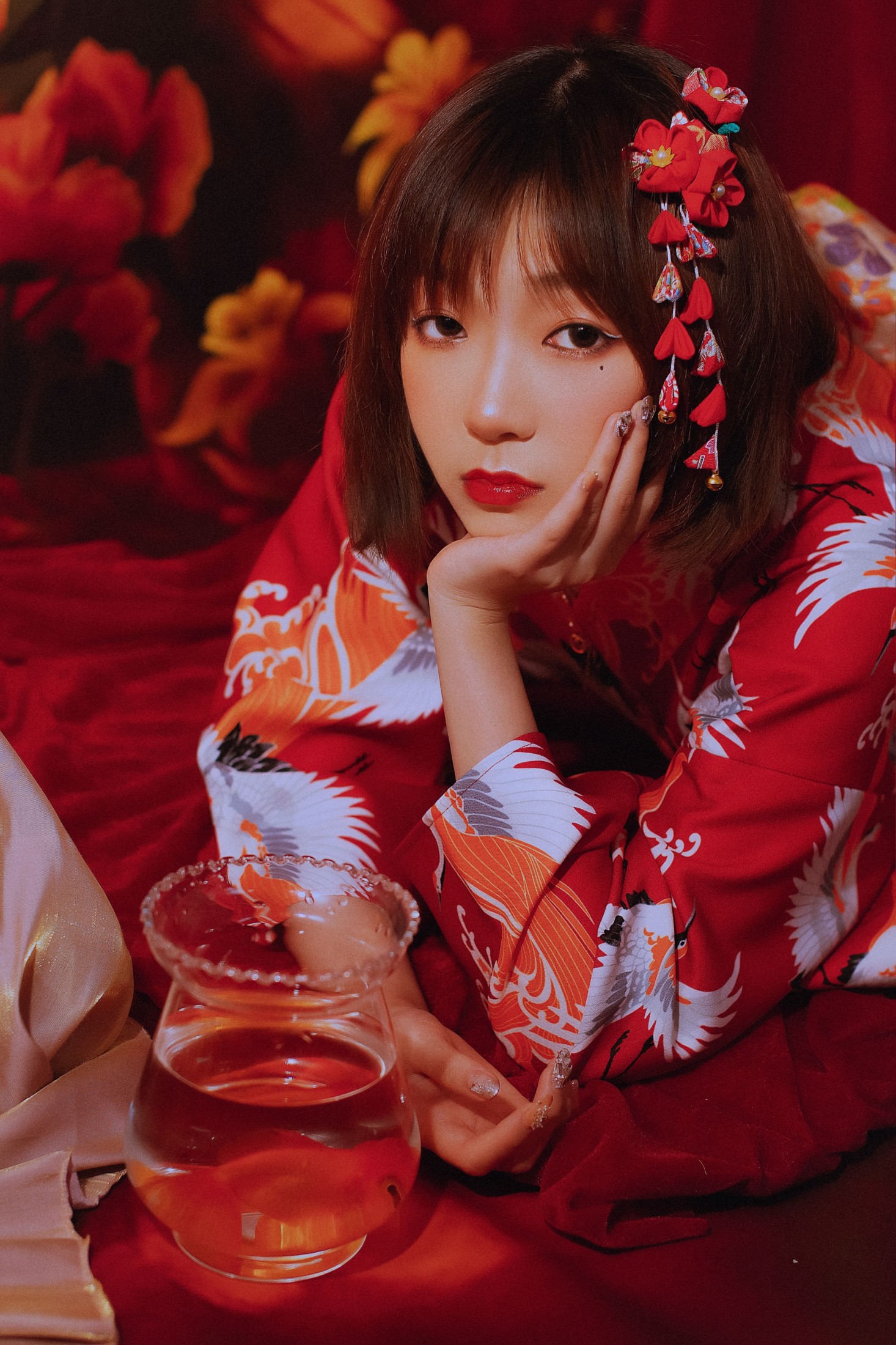 图片[3]-小懒 – 《鹤唳之花》[31P]-COS写真在线网