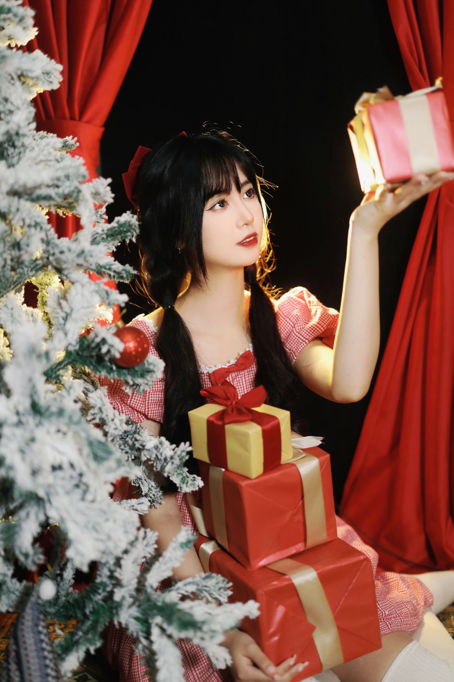 图片[5]-淺櫻桃奈 – 《 童话里的圣诞节》[25P]-COS写真在线网