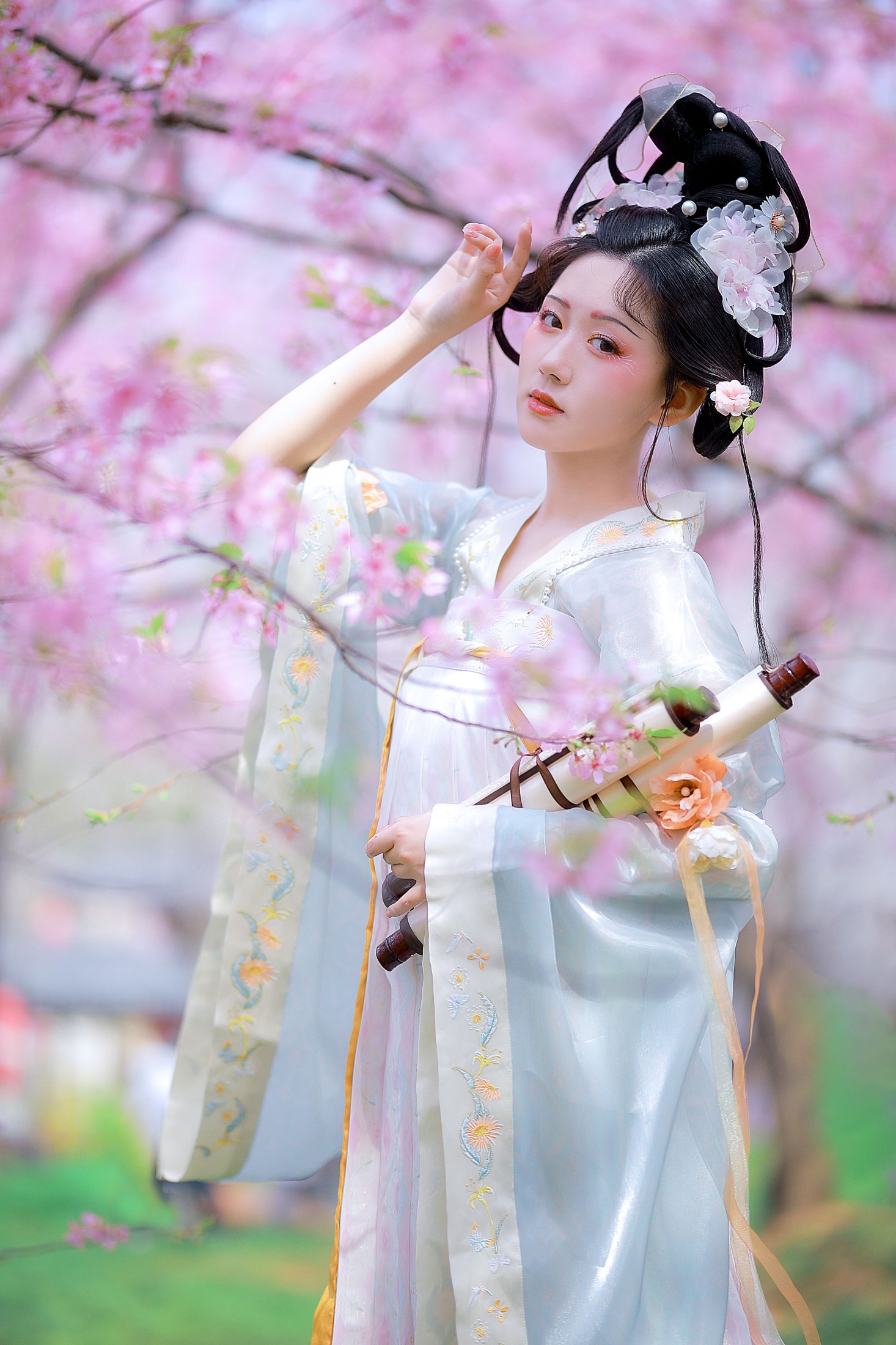 图片[4]-_三余_ – 《樱花仙子》[21P]-COS写真在线网