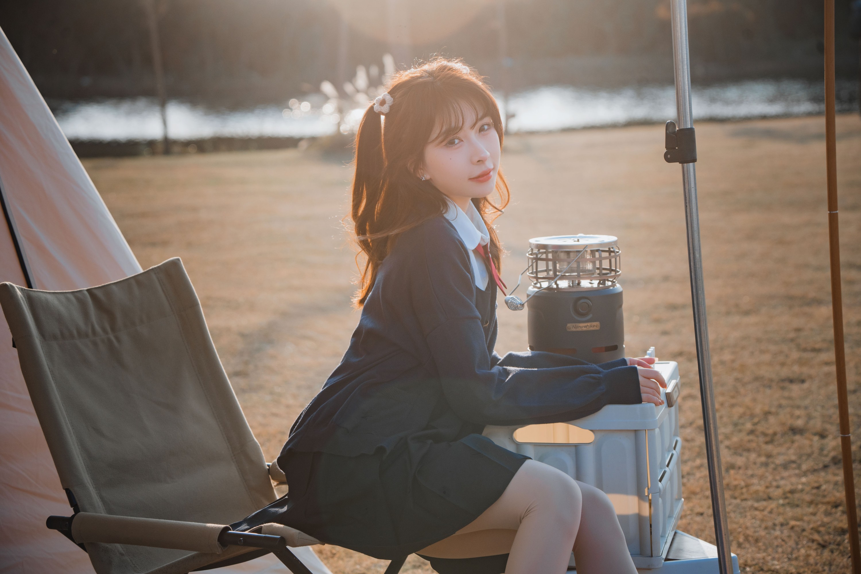 图片[4]-椿卷梦游中 – 《一起露营吧！》[23P]-COS写真在线网