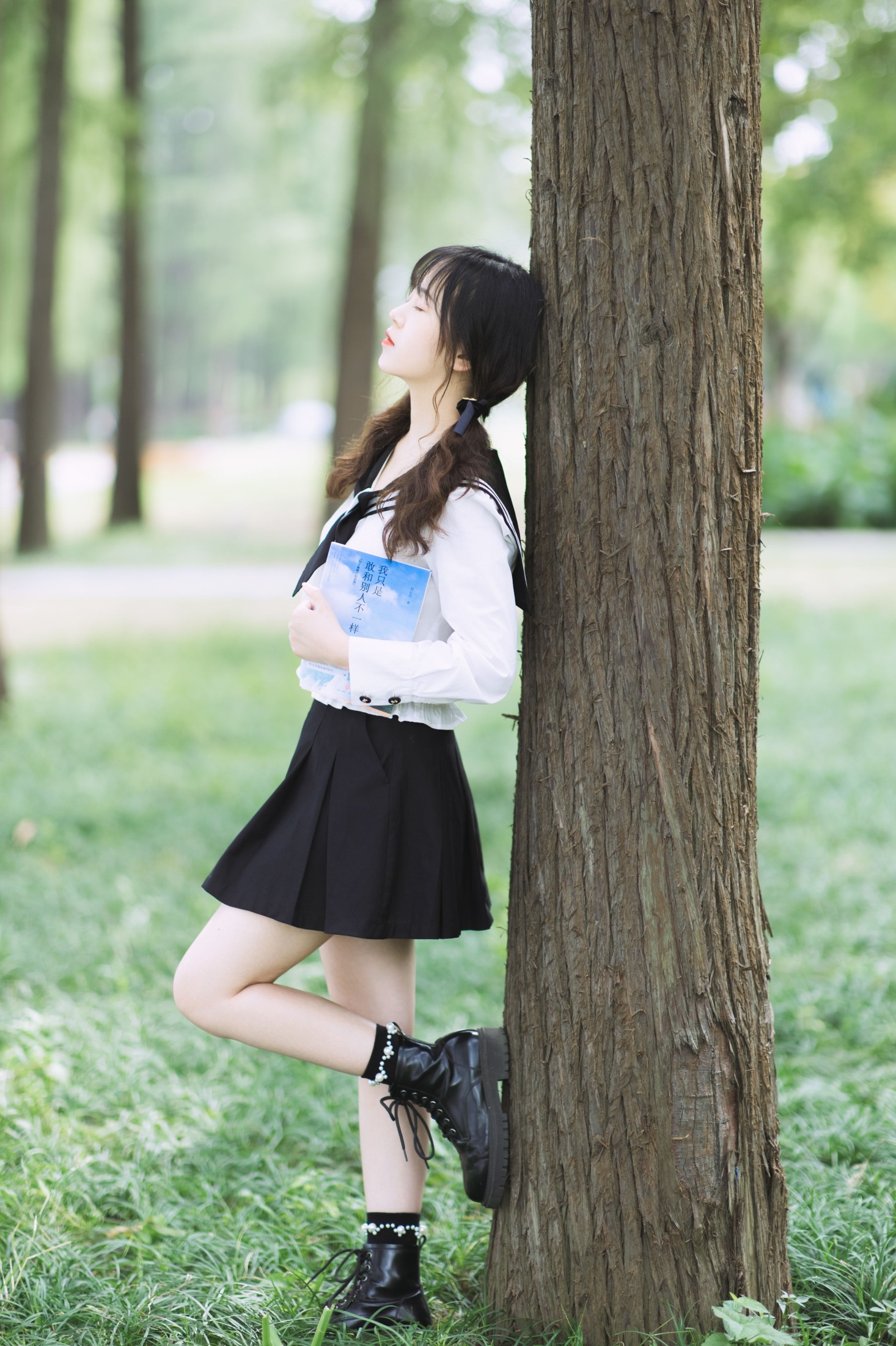 图片[3]-楸萩 – 《林中の时光》[25P]-COS写真在线网