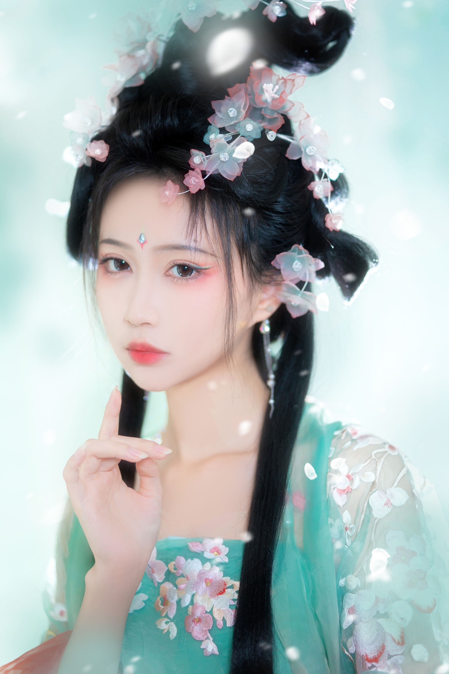 图片[6]-绮罗生的小苏苏 – 《绿梅》[28P]-COS写真在线网