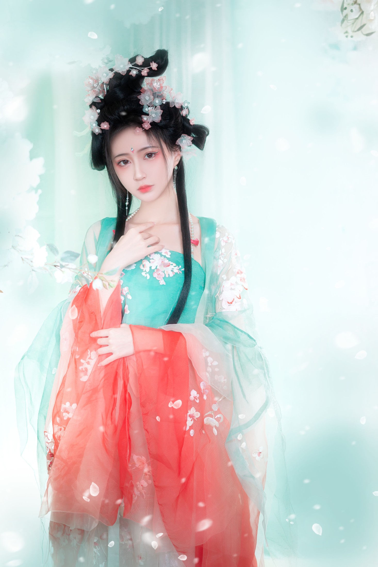 图片[3]-绮罗生的小苏苏 – 《绿梅》[28P]-COS写真在线网