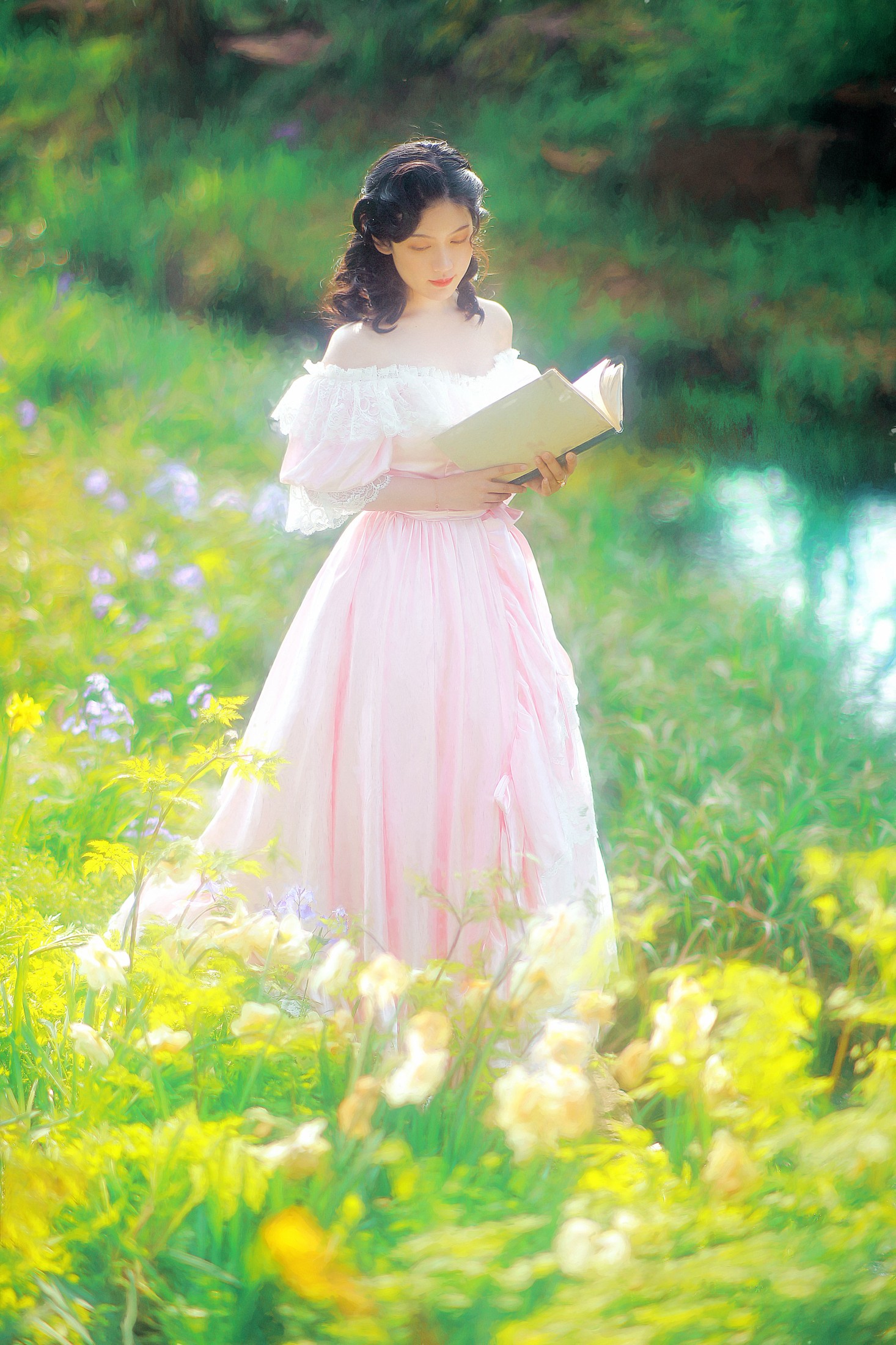 图片[4]-棠以 – 《花丛漫步》[28P]-COS写真在线网