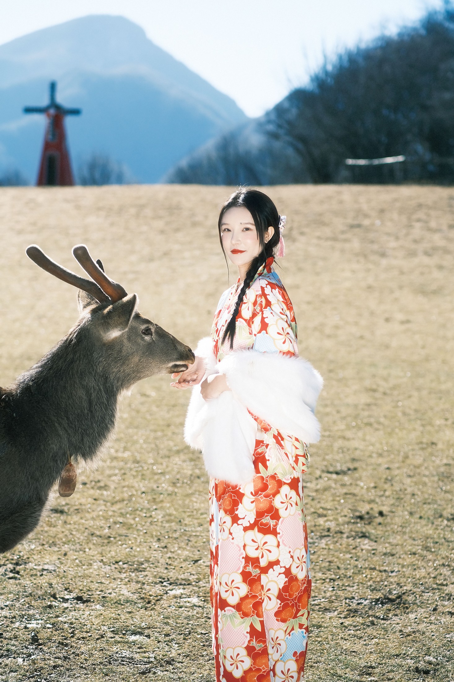 图片[5]-小霜 – 《与鹿》[20P]-COS写真在线网