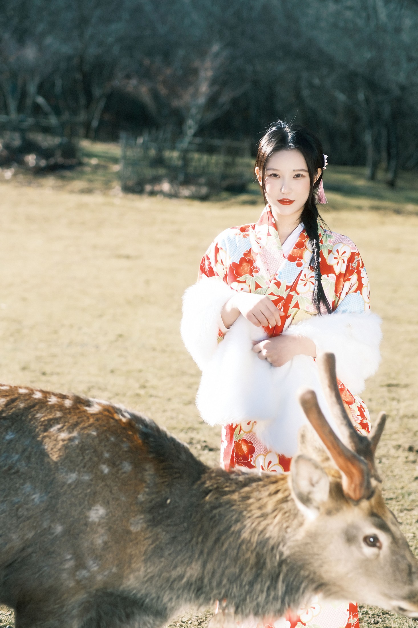 图片[4]-小霜 – 《与鹿》[20P]-COS写真在线网