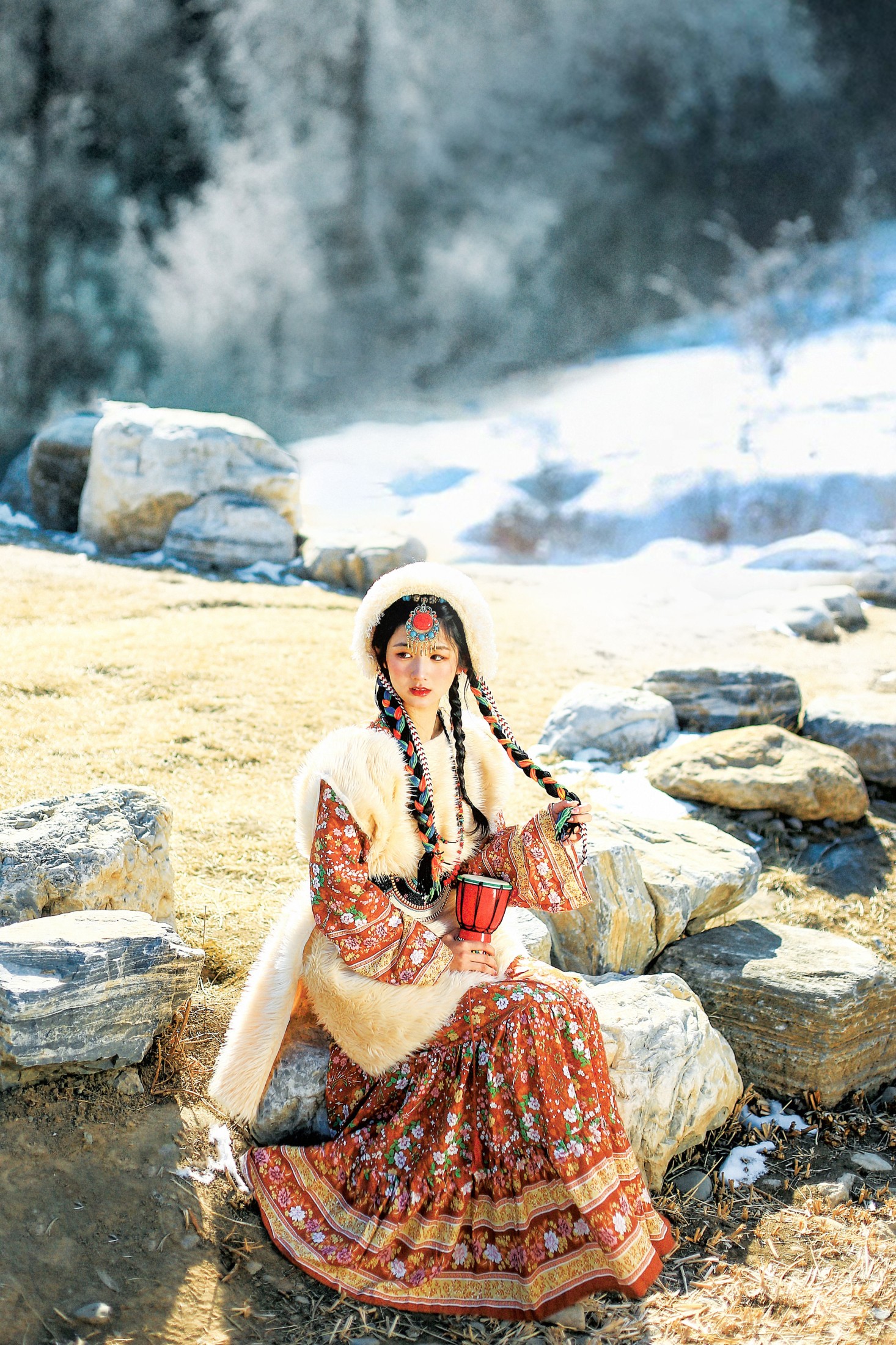 图片[4]-欣欣 – 《格桑花》[22P]-COS写真在线网