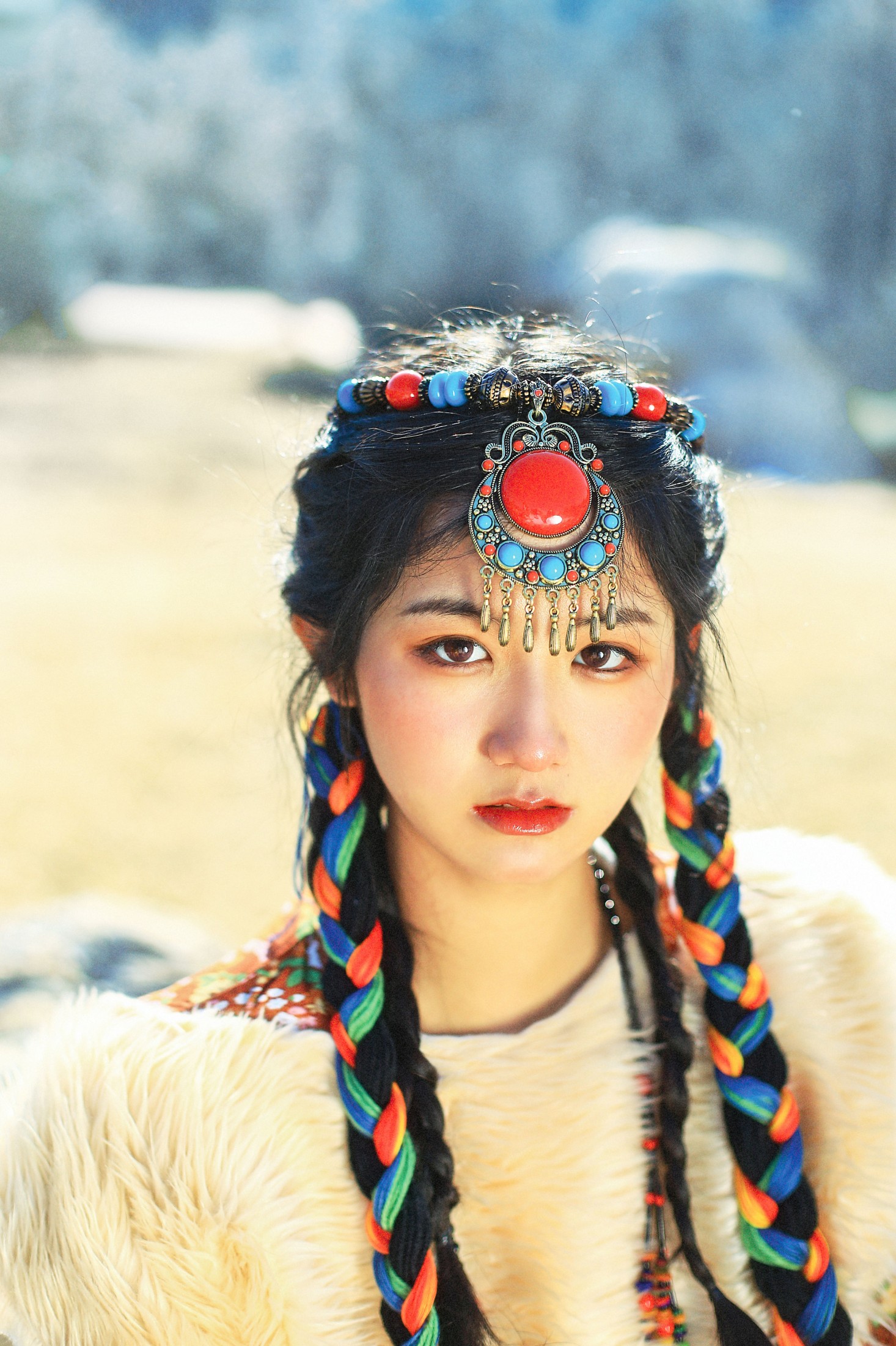 图片[6]-欣欣 – 《格桑花》[22P]-COS写真在线网