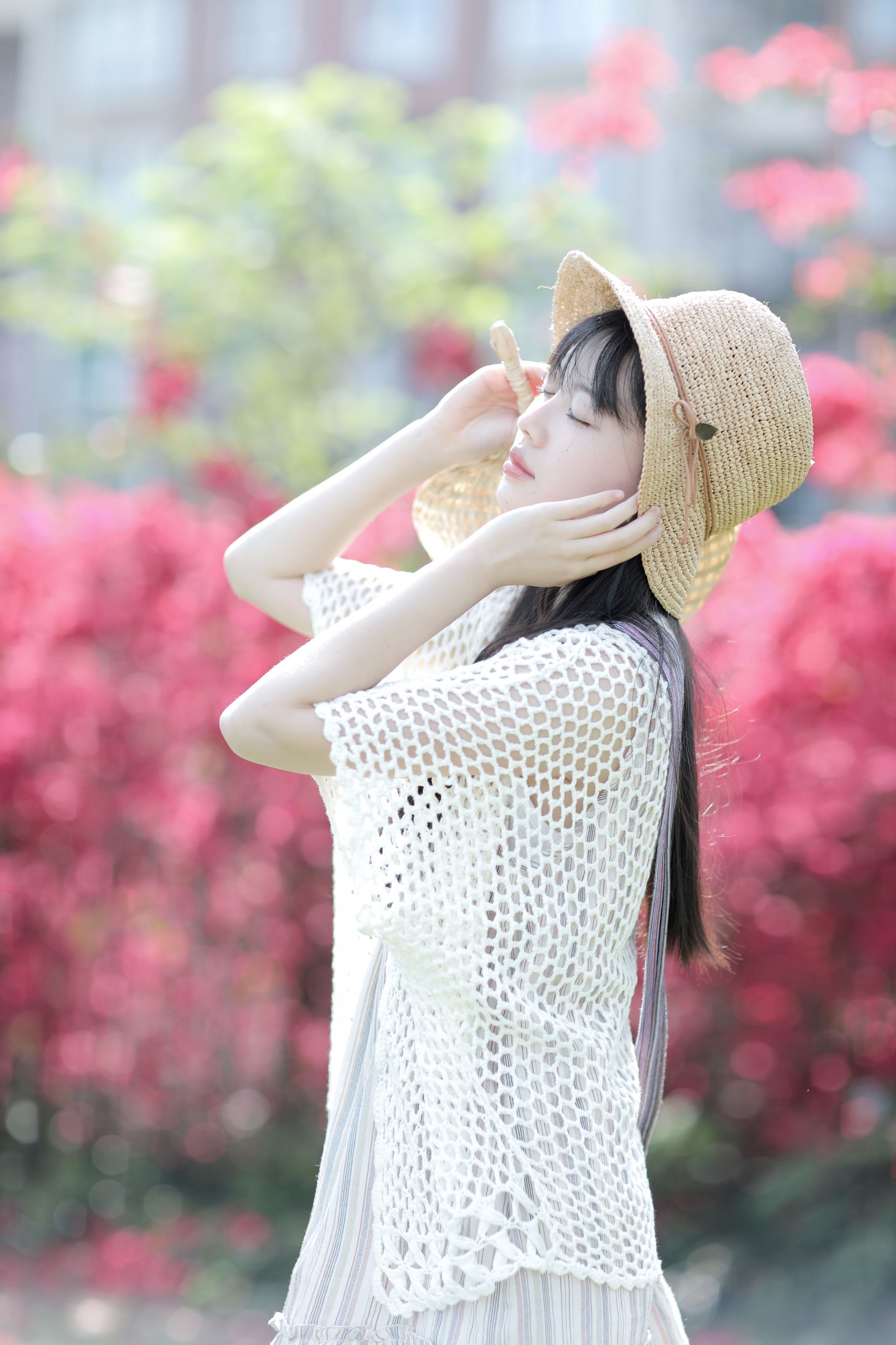 图片[4]-秋陽邑禾 – 《花与那女孩》[25P]-COS写真在线网