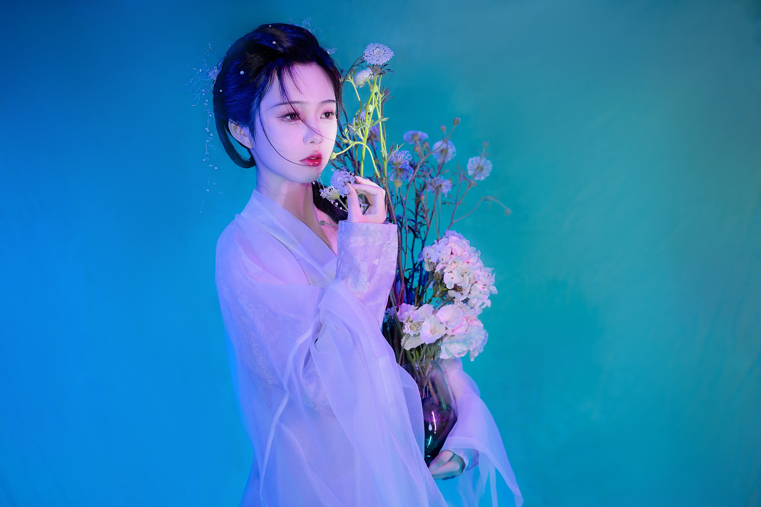 图片[4]-怀里猫ovo – 《她是那一抹蓝》[23P]-COS写真在线网