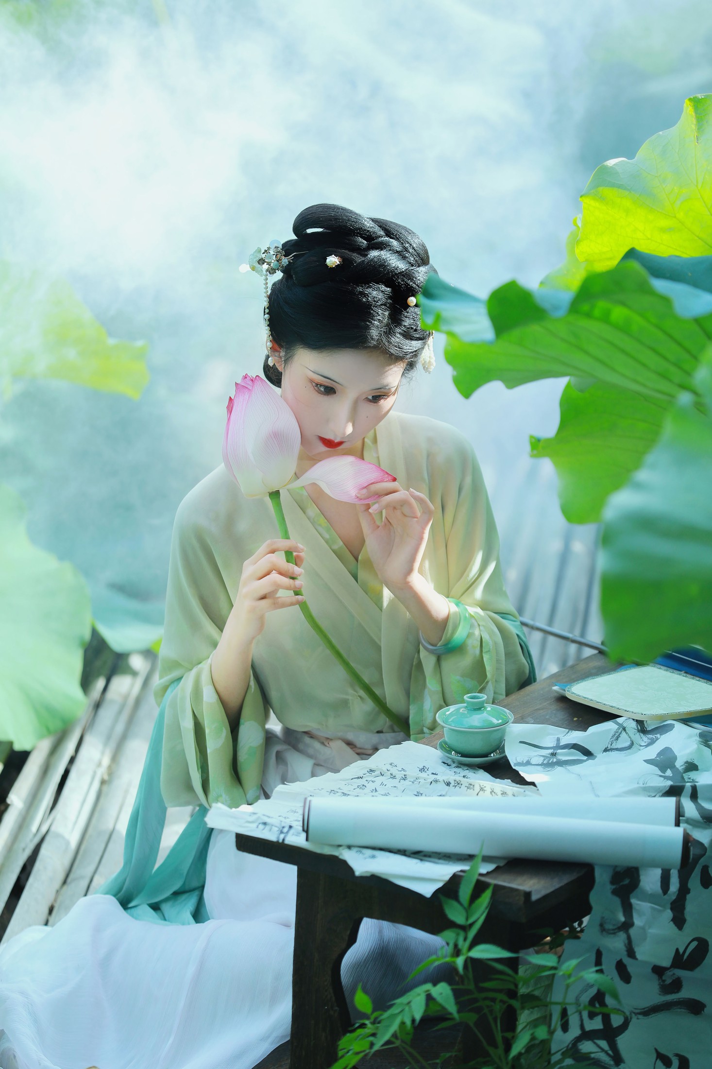 图片[4]-荷里寒 – 《她清冷得好像一首宋词》[23P]-COS写真在线网