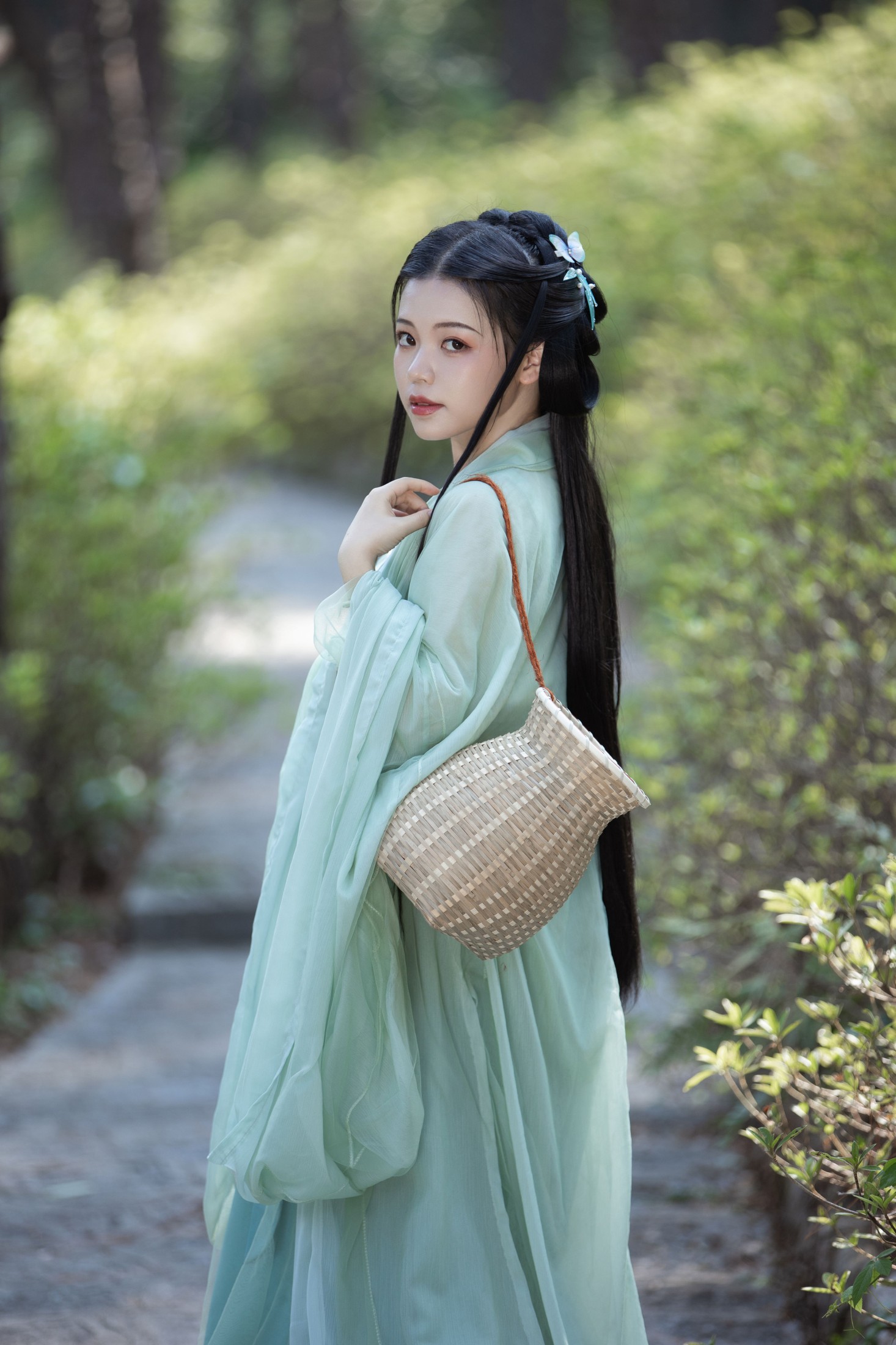图片[3]-黛黛 – 《采茶纪》[28P]-COS写真在线网