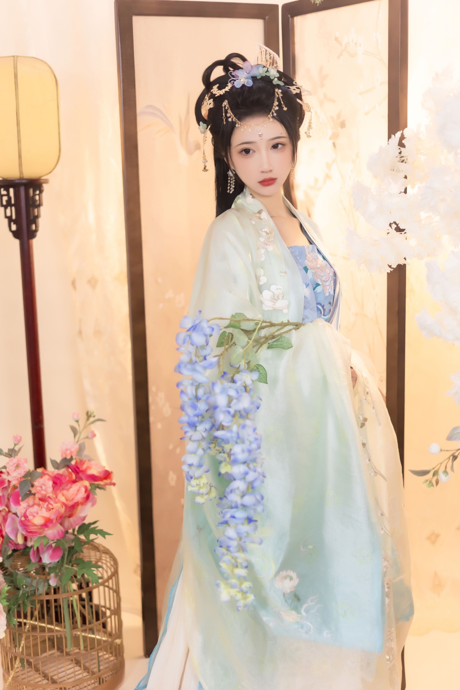 图片[3]-绮罗生的小苏苏 – 《梨花落》[26P]-COS写真在线网