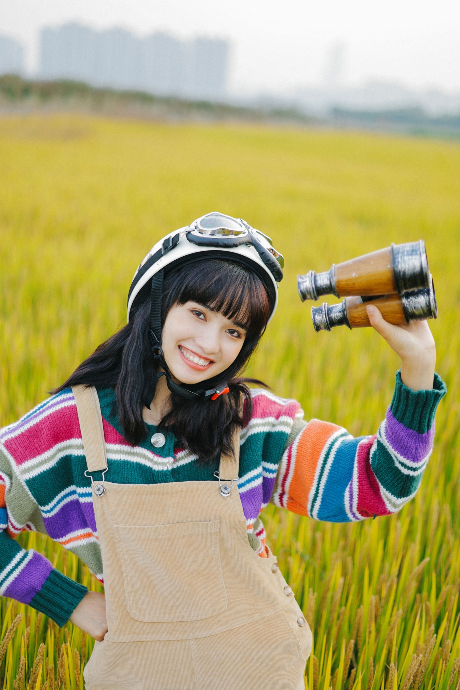 图片[3]-夏施哈哈酱 – 《山野间稻田里》[31P]-COS写真在线网