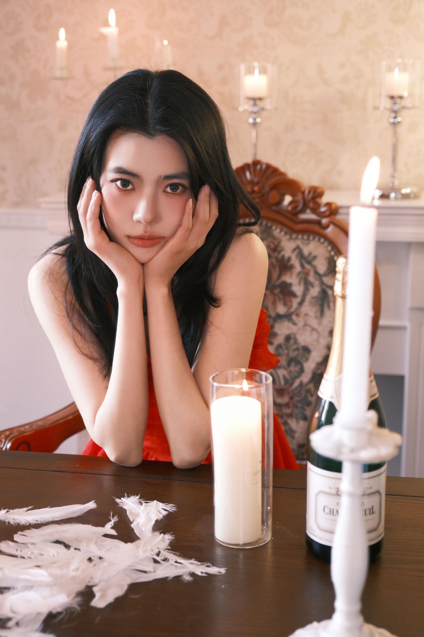 图片[4]-Elikaka – 《红色》[28P]-COS写真在线网