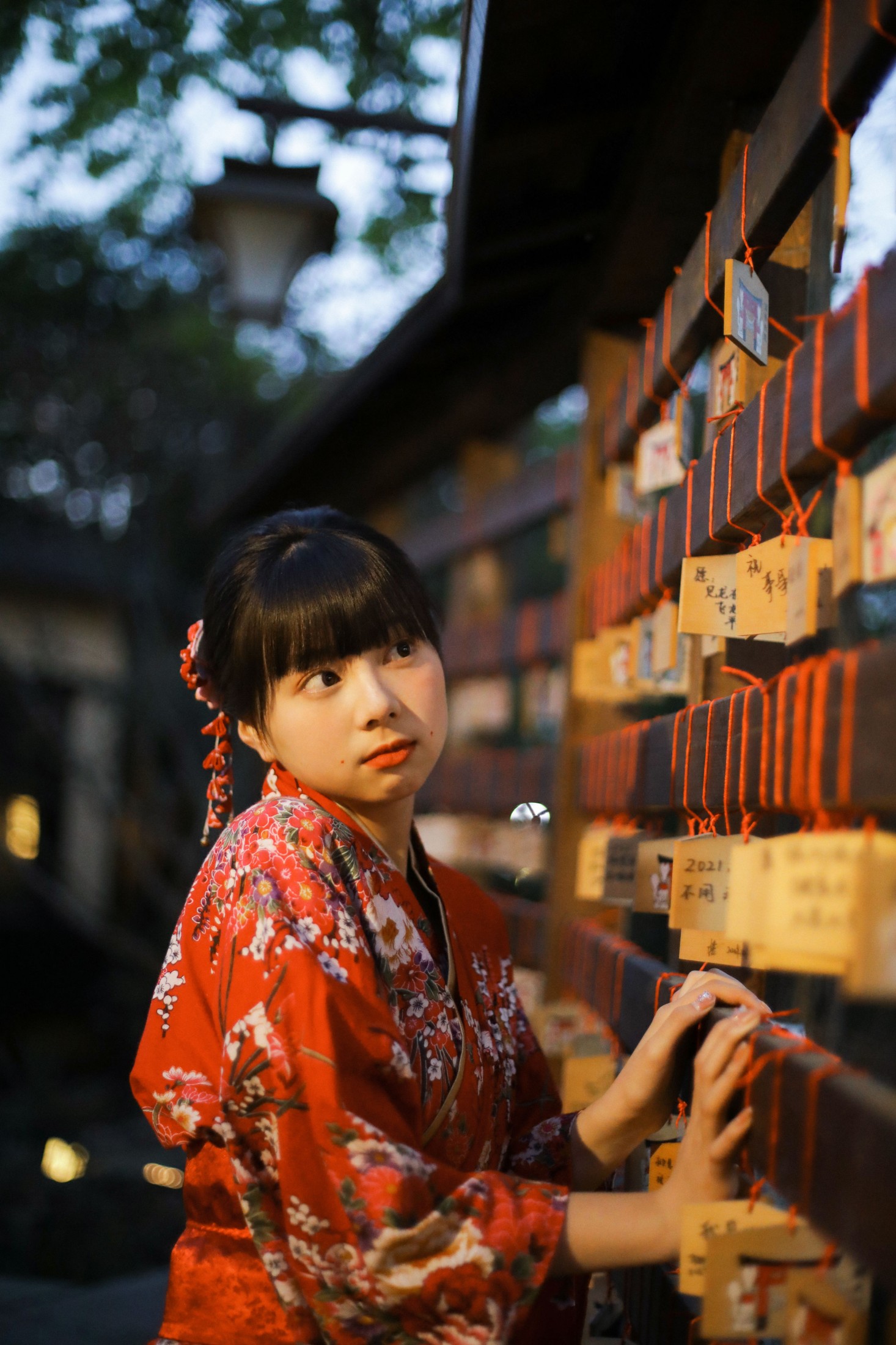 图片[3]-谢乏乏 – 《樱之语》[27P]-COS写真在线网