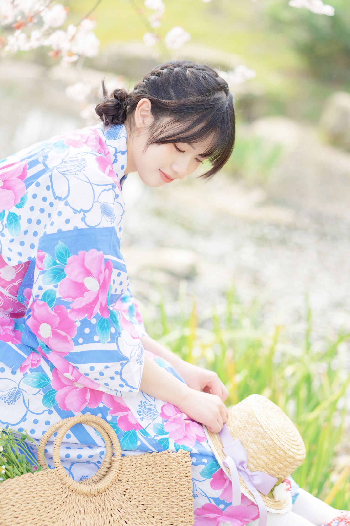 图片[3]-泉泉 – 《春日花和服》[32P]-COS写真在线网