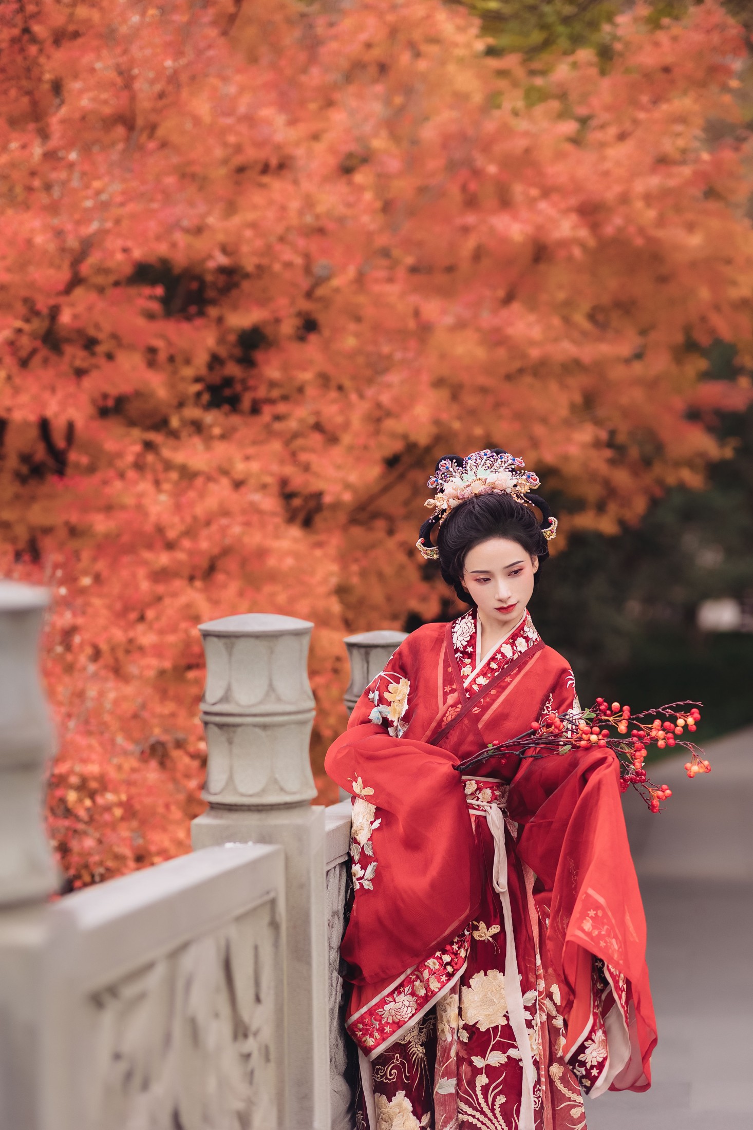 图片[4]-眸小妖 – 《层林尽染》[53P]-COS写真在线网