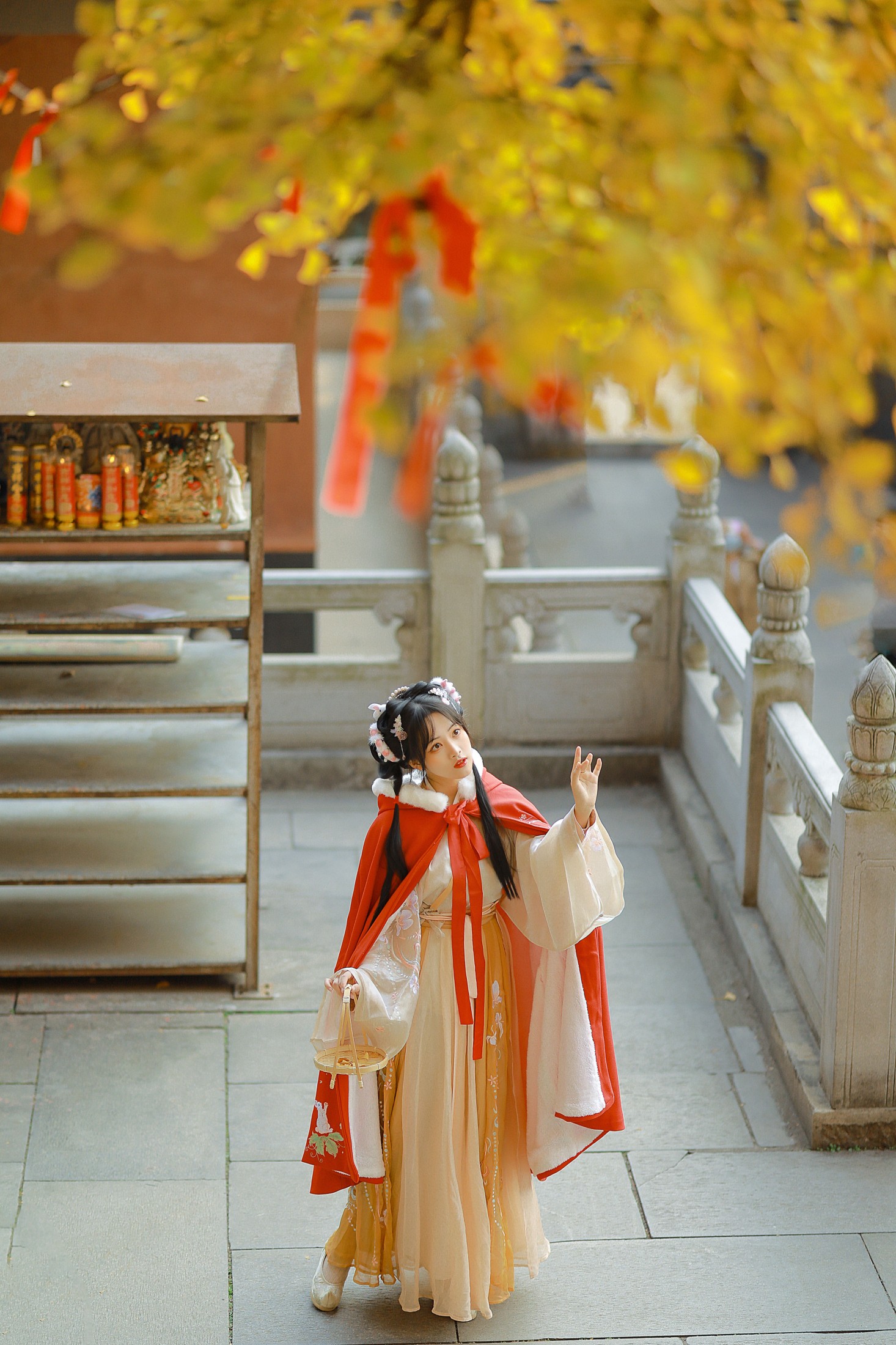 图片[4]-是蝶绪咩 – 《银杏汉服》[22P]-COS写真在线网