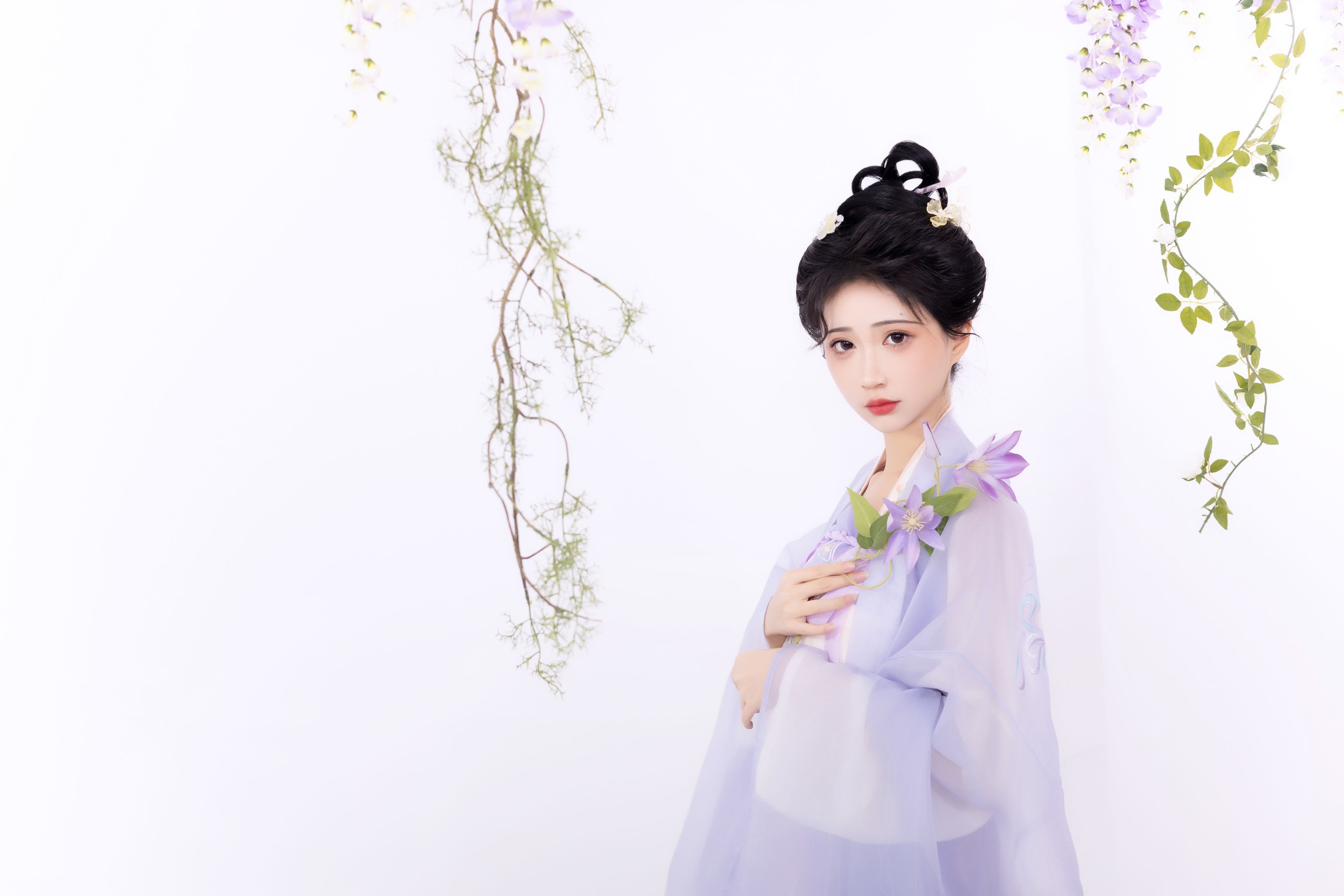 图片[6]-绮罗生的小苏苏 – 《紫竹调》[26P]-COS写真在线网