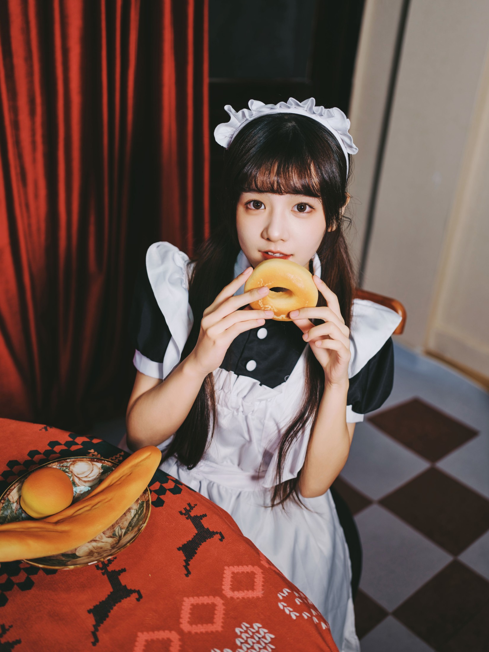 图片[3]-宵宵喵 – 《圣诞女仆》[37P]-COS写真在线网