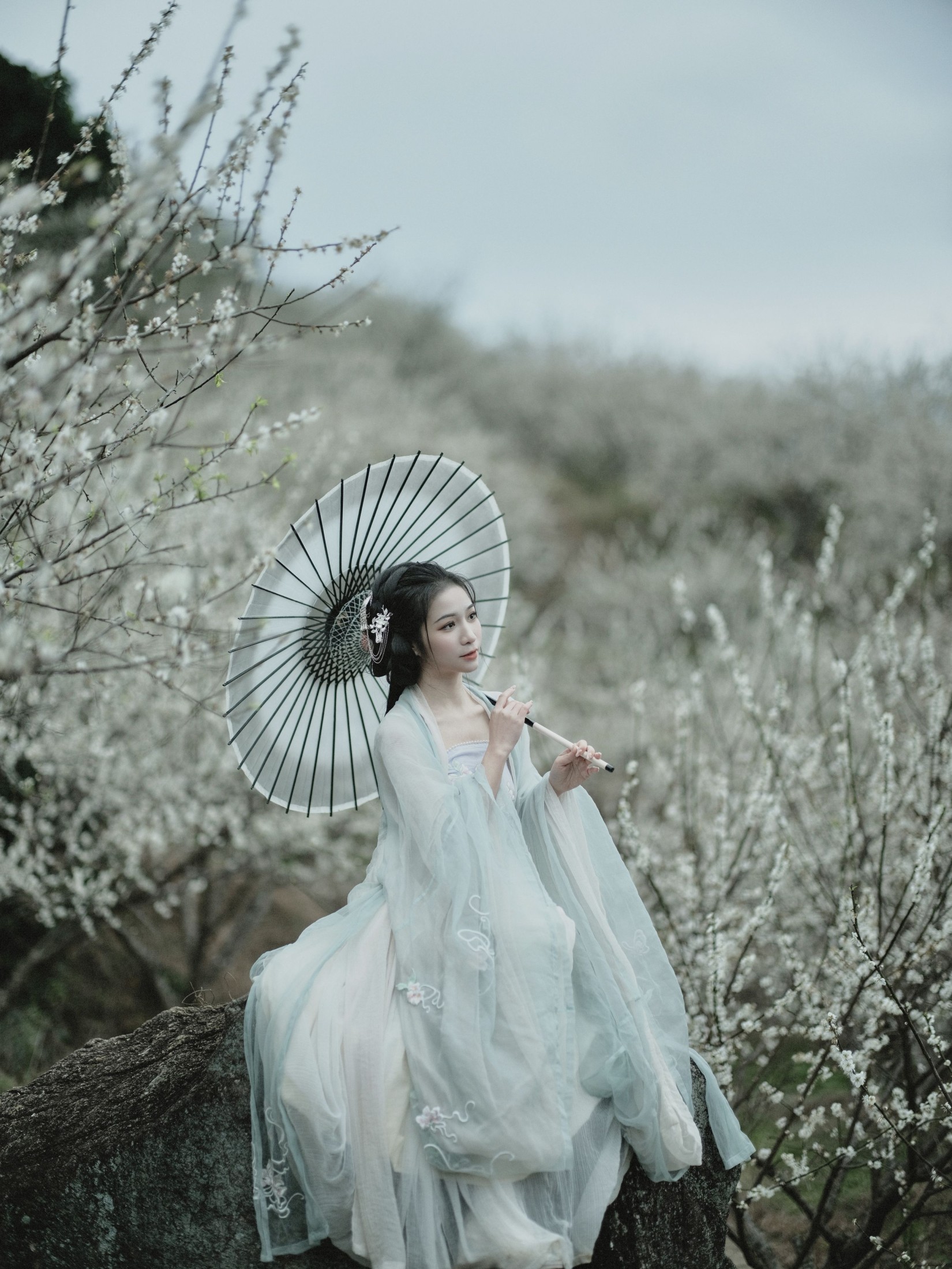 图片[3]-轻舟 – 《冬梅》[26P]-COS写真在线网