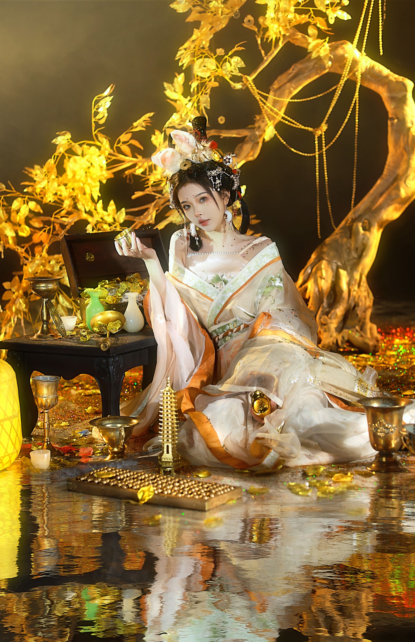 图片[4]-彭十六elf – 《财神座下兔子仙官》[23P]-COS写真在线网