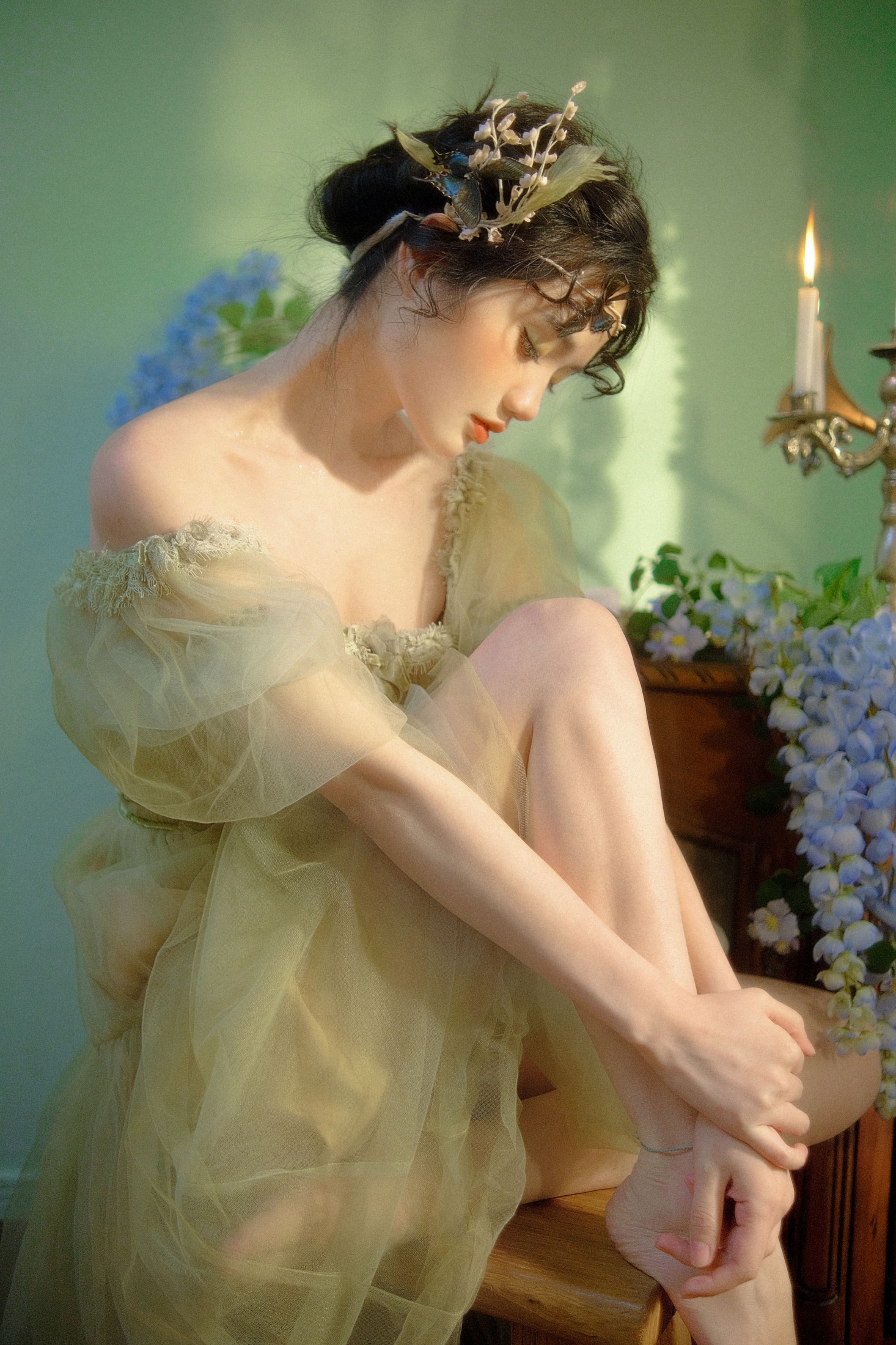 图片[5]-橘小桃 – 《月光舞》[20P]-COS写真在线网