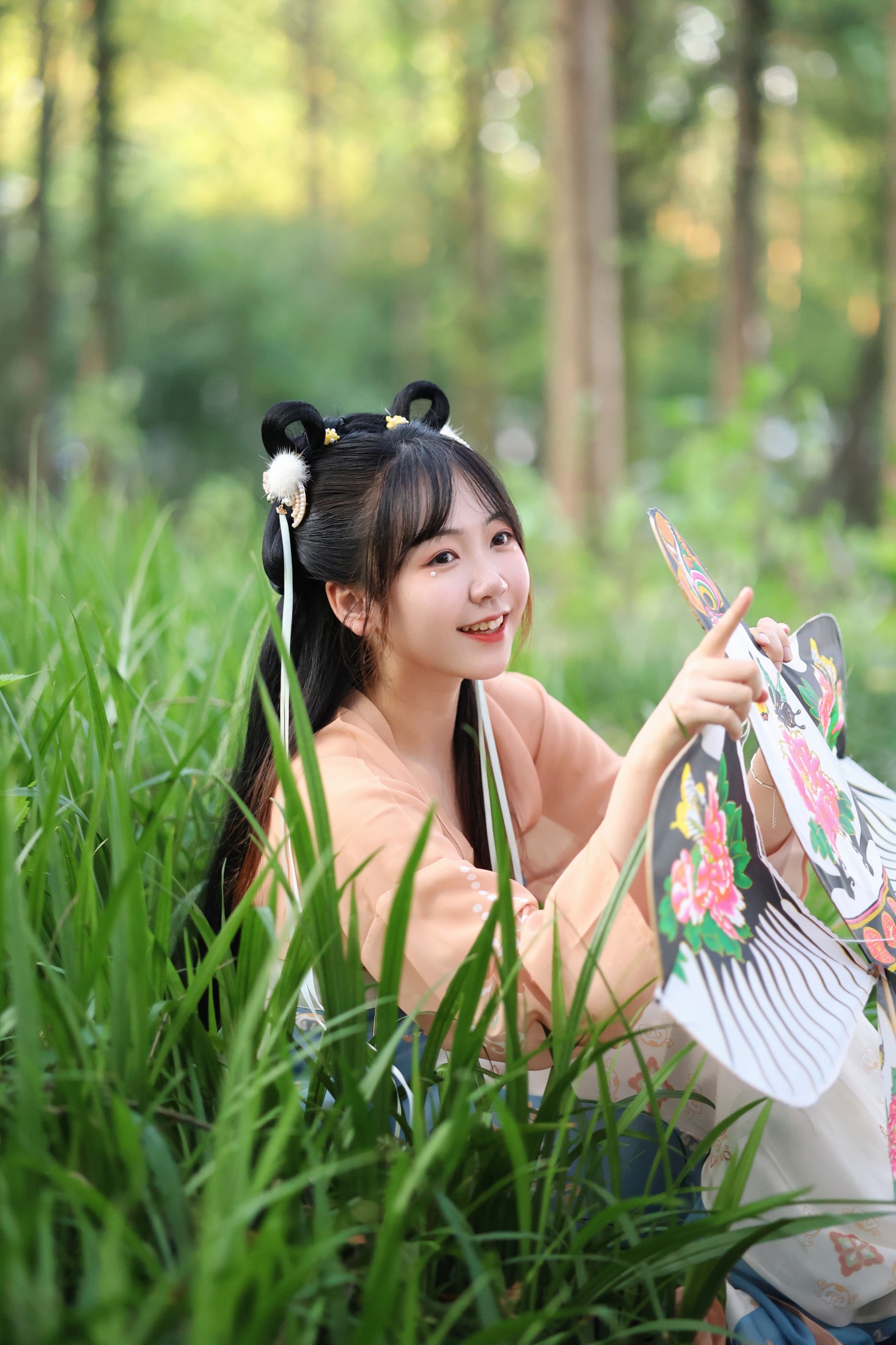 图片[5]-栗子蛋糕 – 《春柳捻纸鸢》[21P]-COS写真在线网