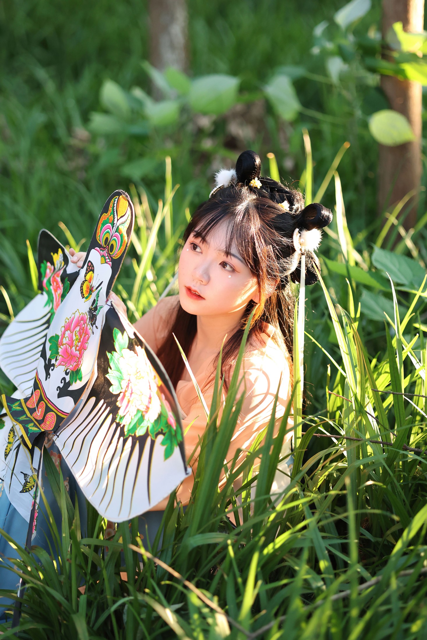 图片[4]-栗子蛋糕 – 《春柳捻纸鸢》[21P]-COS写真在线网
