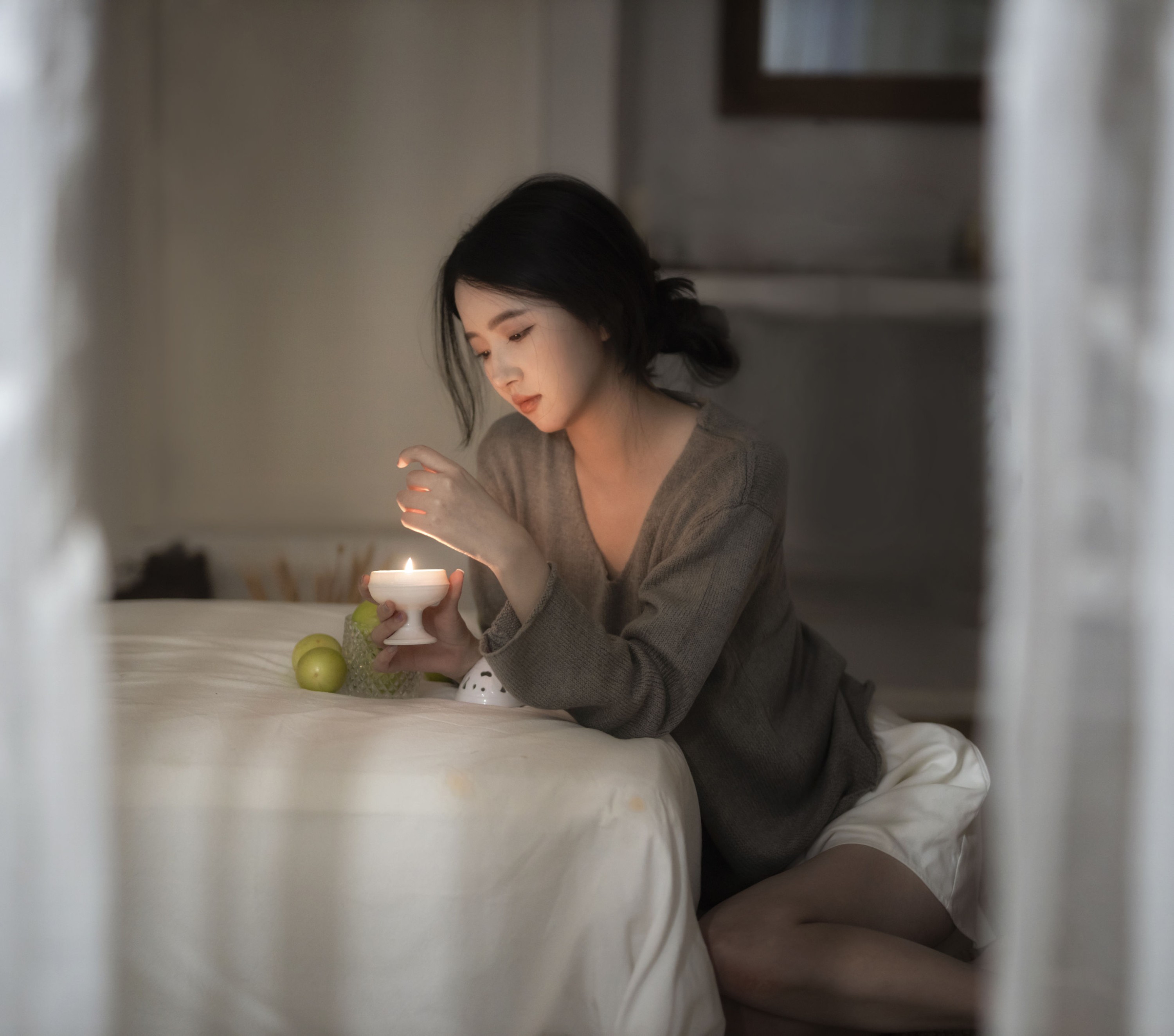 图片[3]-Elaine – 《烛光夜色》[36P]-COS写真在线网