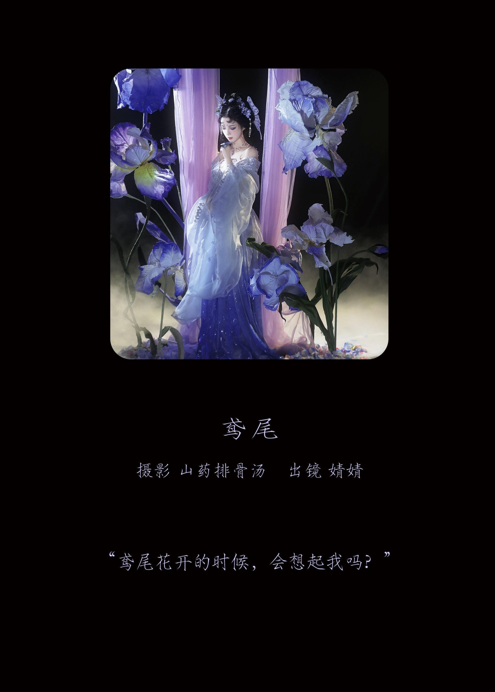 图片[2]-婧婧oO – 《鸢尾》[20P]-COS写真在线网