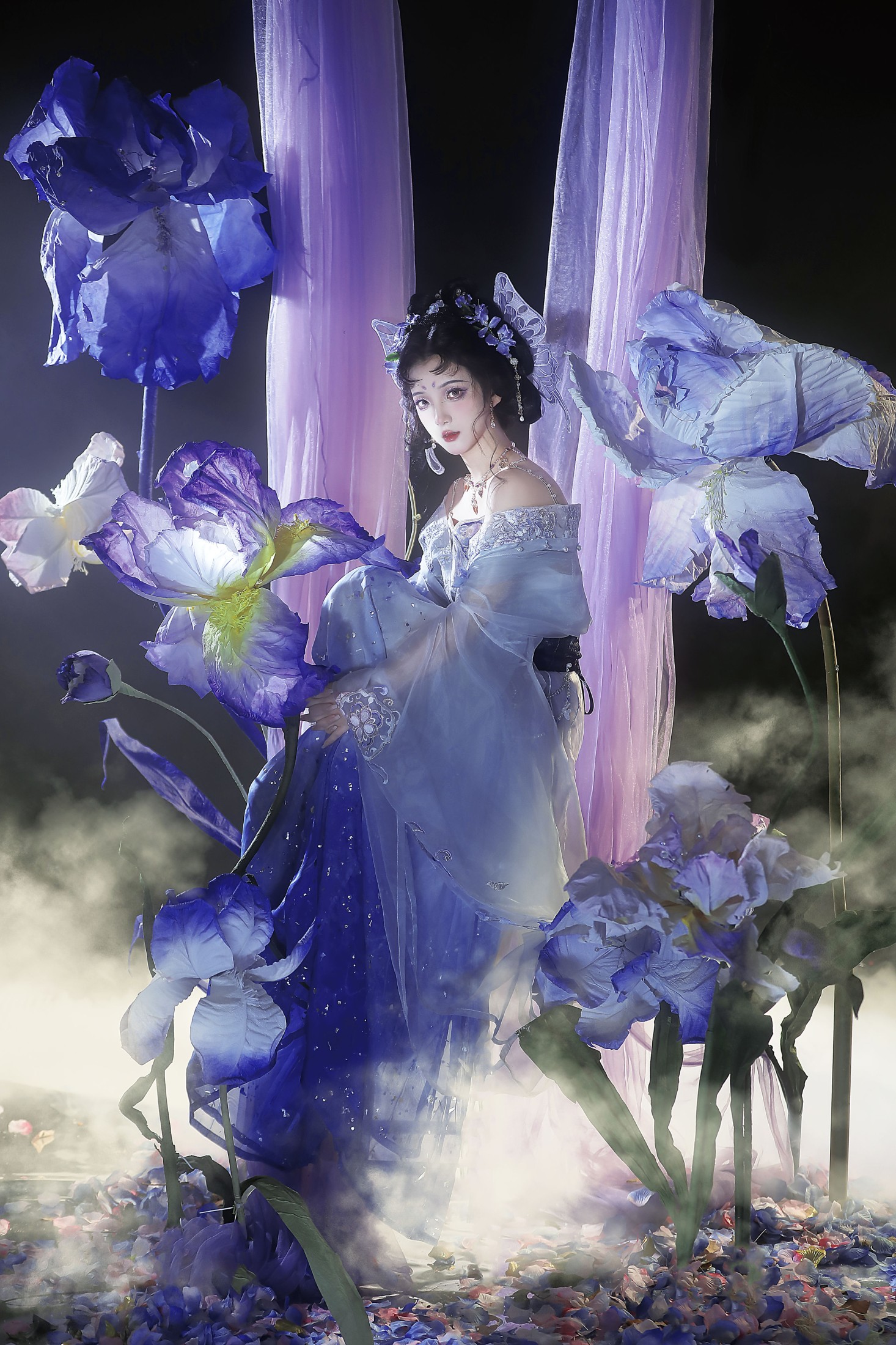 图片[4]-婧婧oO – 《鸢尾》[20P]-COS写真在线网