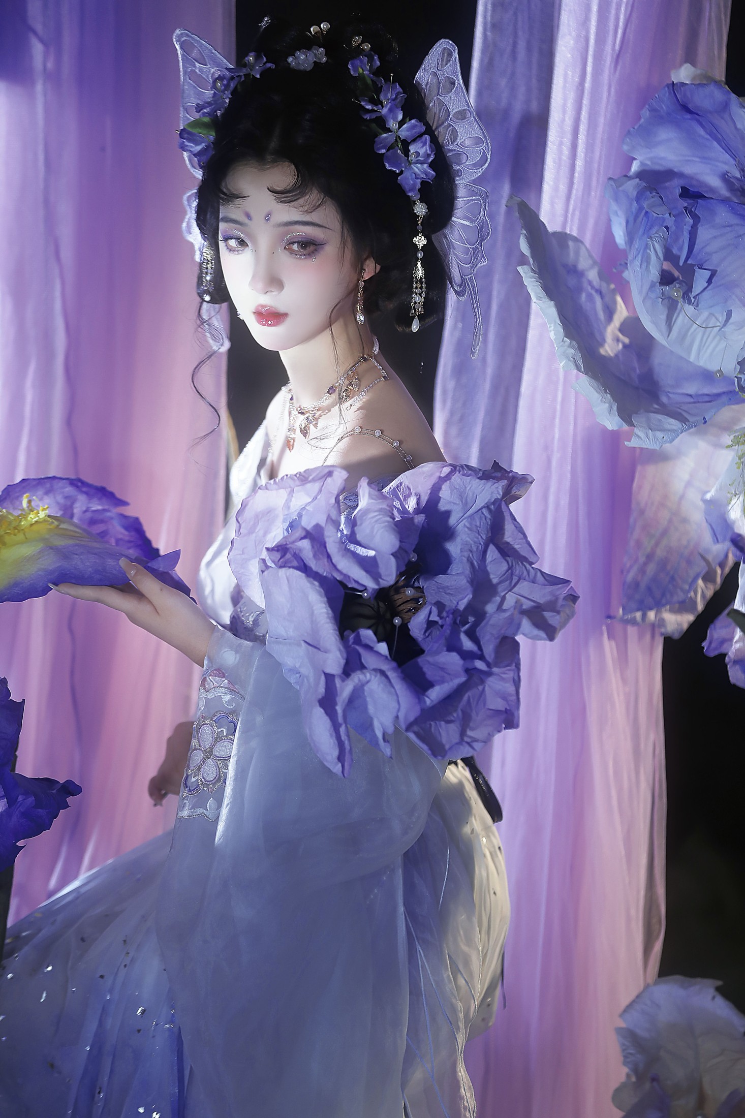 图片[5]-婧婧oO – 《鸢尾》[20P]-COS写真在线网