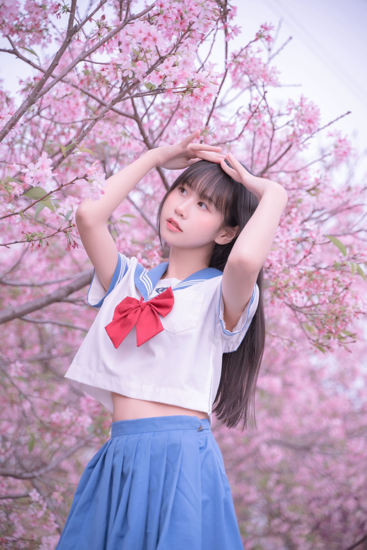 图片[4]-萌芽儿o0 – 《樱花jk》[32P]-COS写真在线网