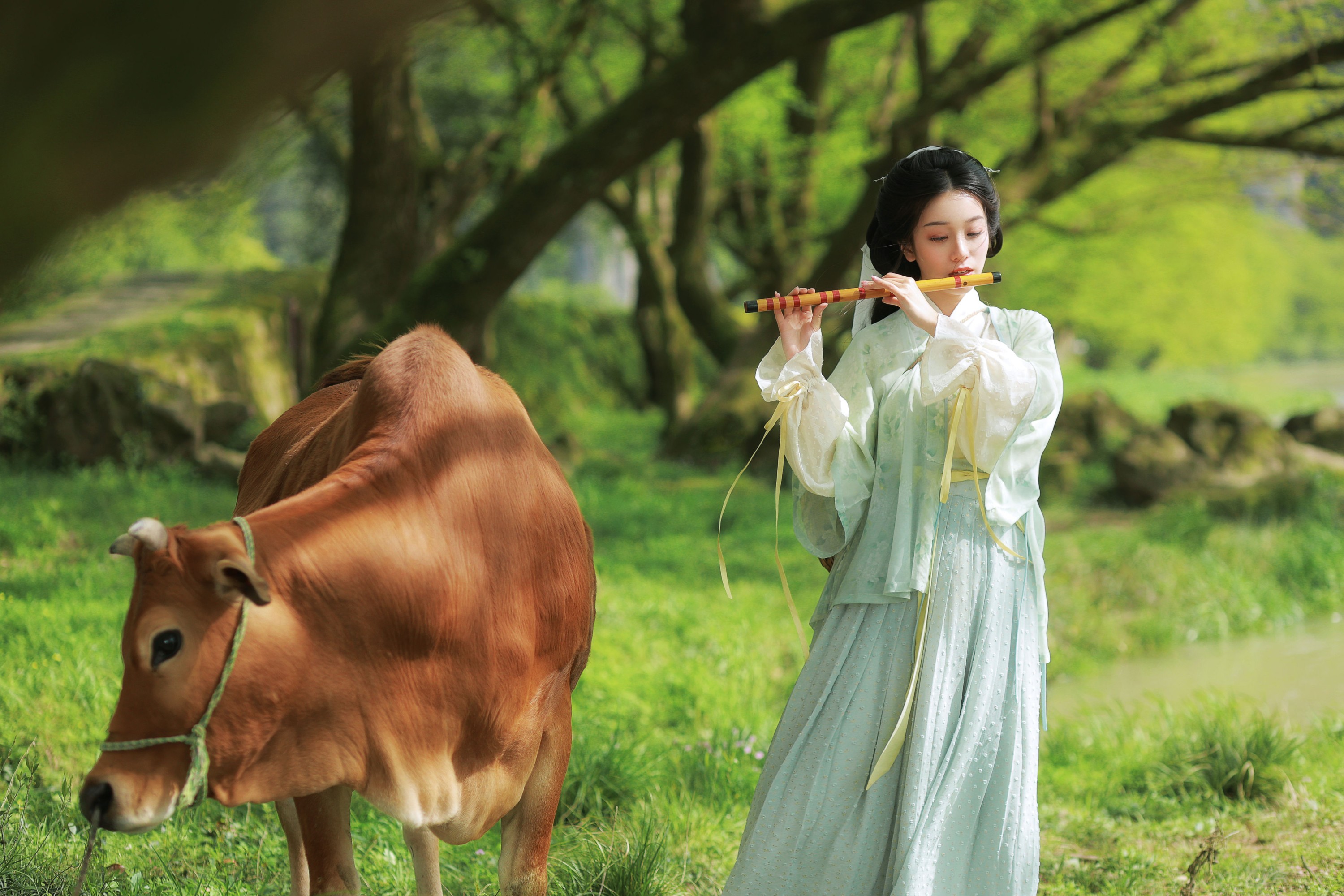 图片[5]-小清菡呀  – 《 牧牛》[22P]-COS写真在线网