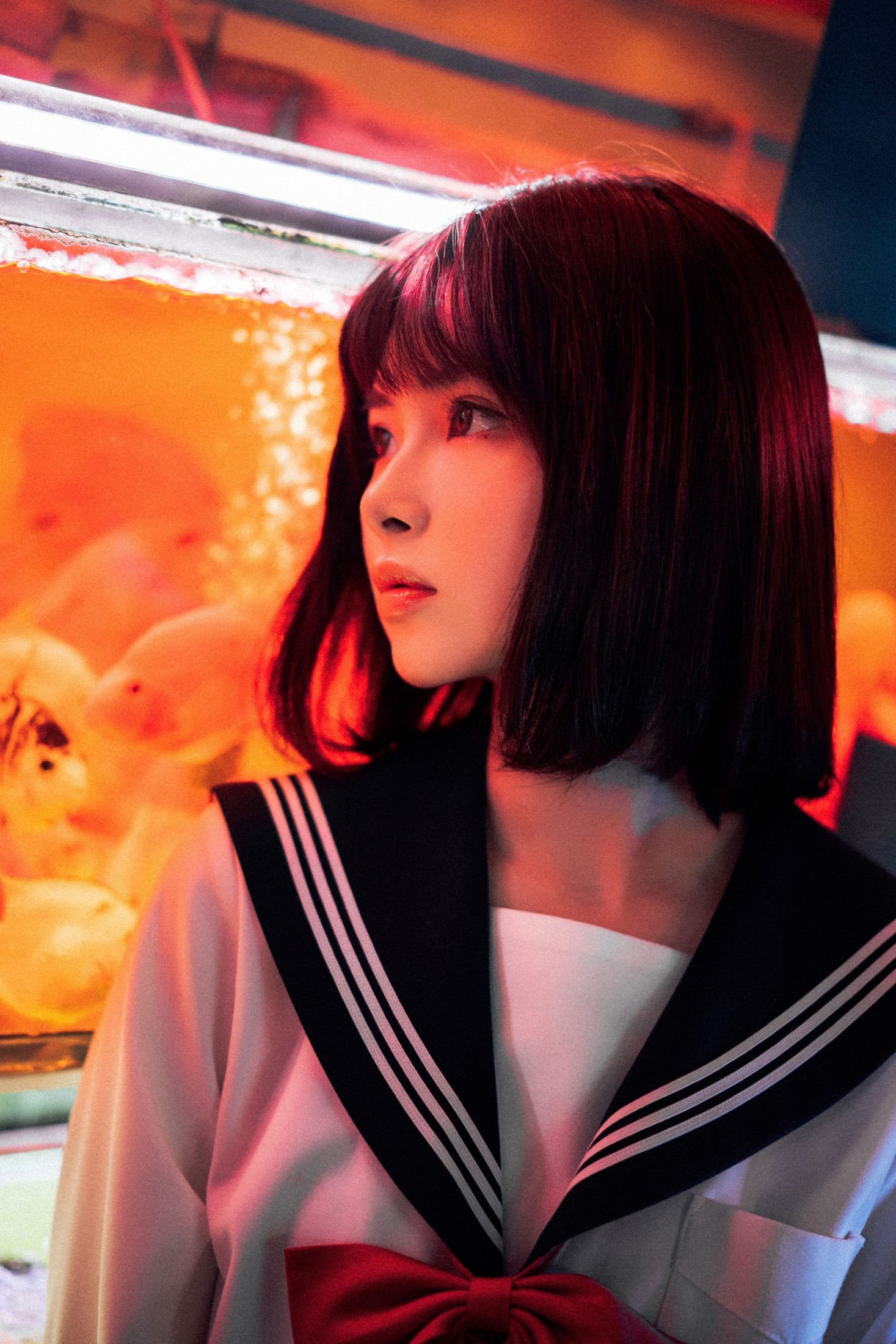 图片[5]-河豚抚子 – 《金鱼jk》[26P]-COS写真在线网