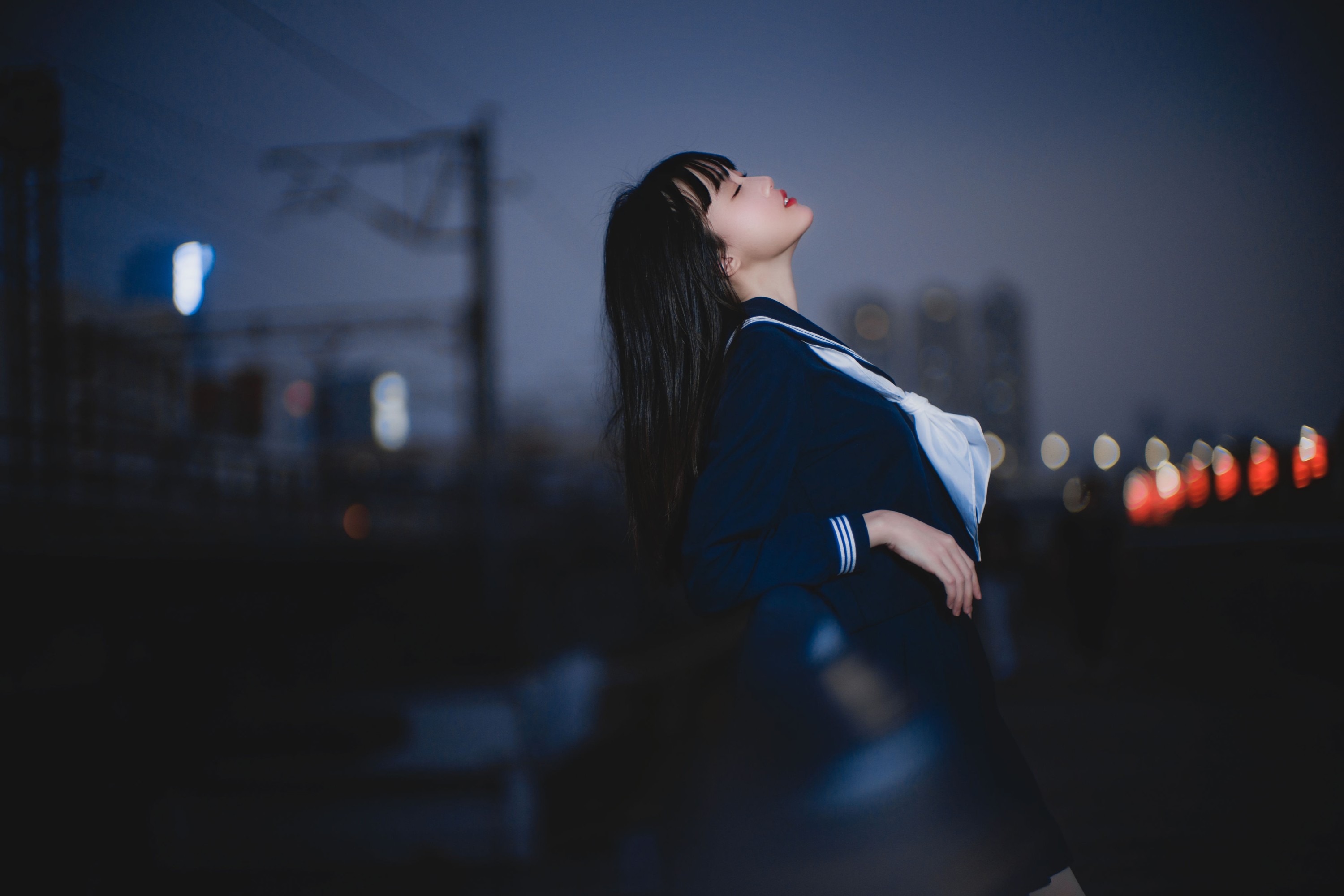 图片[4]-小鹿桃i – 《夜路》[22P]-COS写真在线网